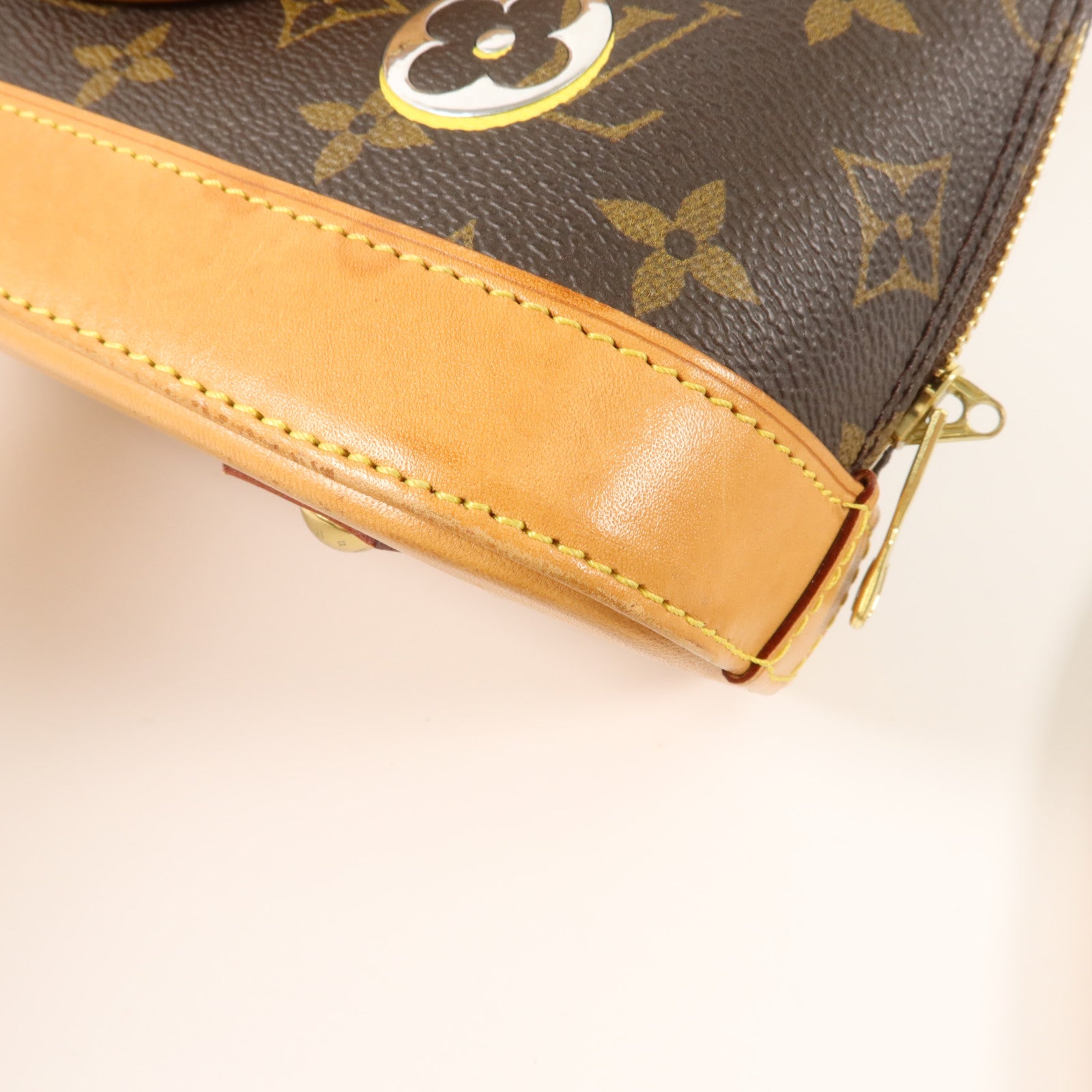 LOUIS VUITTON Monogram Love Lock Alma BB手挽肩背兩用袋
