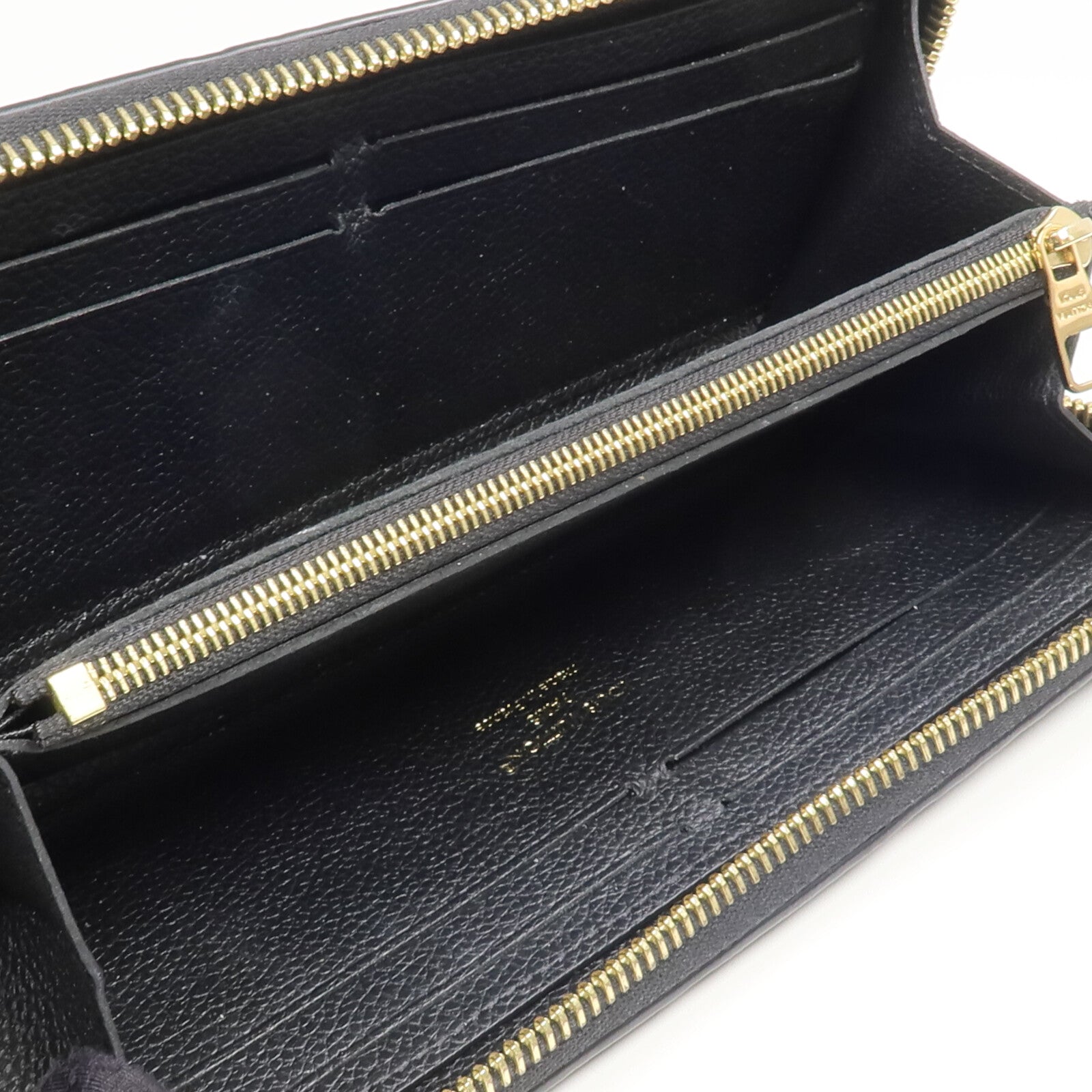 LOUIS VUITTON Monogram Empreinte Clemence Wallet 金扣長錢包