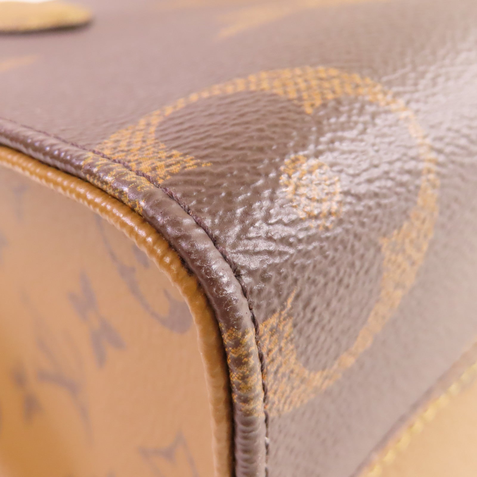 LOUIS VUITTON Monogram OnTheGo PM 2Way Shoulder Bag手挽肩背兩用袋啡色