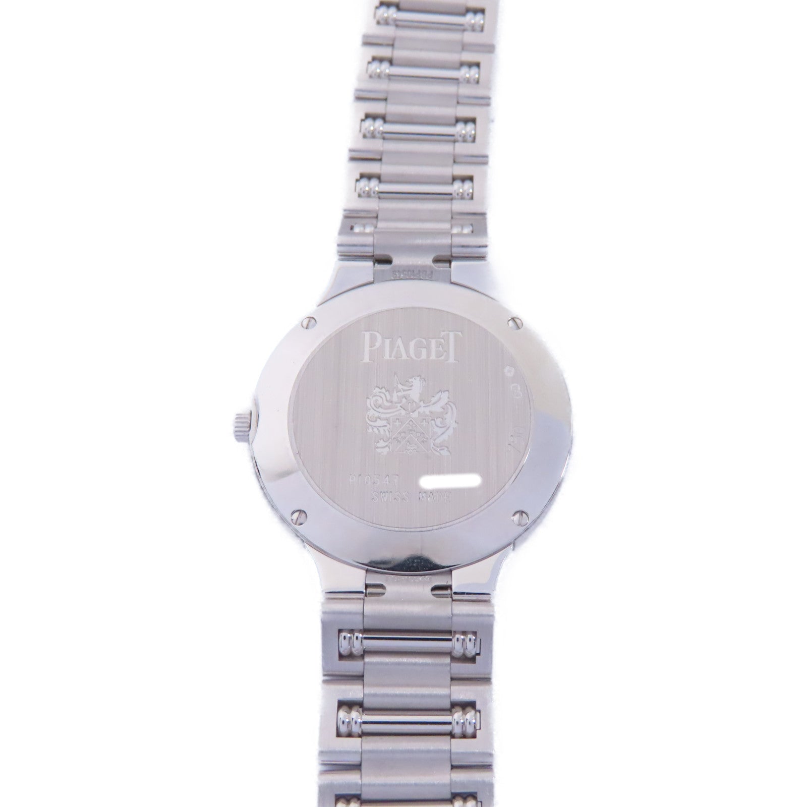 PIAGET Dancer 18K白金手錶石英機芯銀色