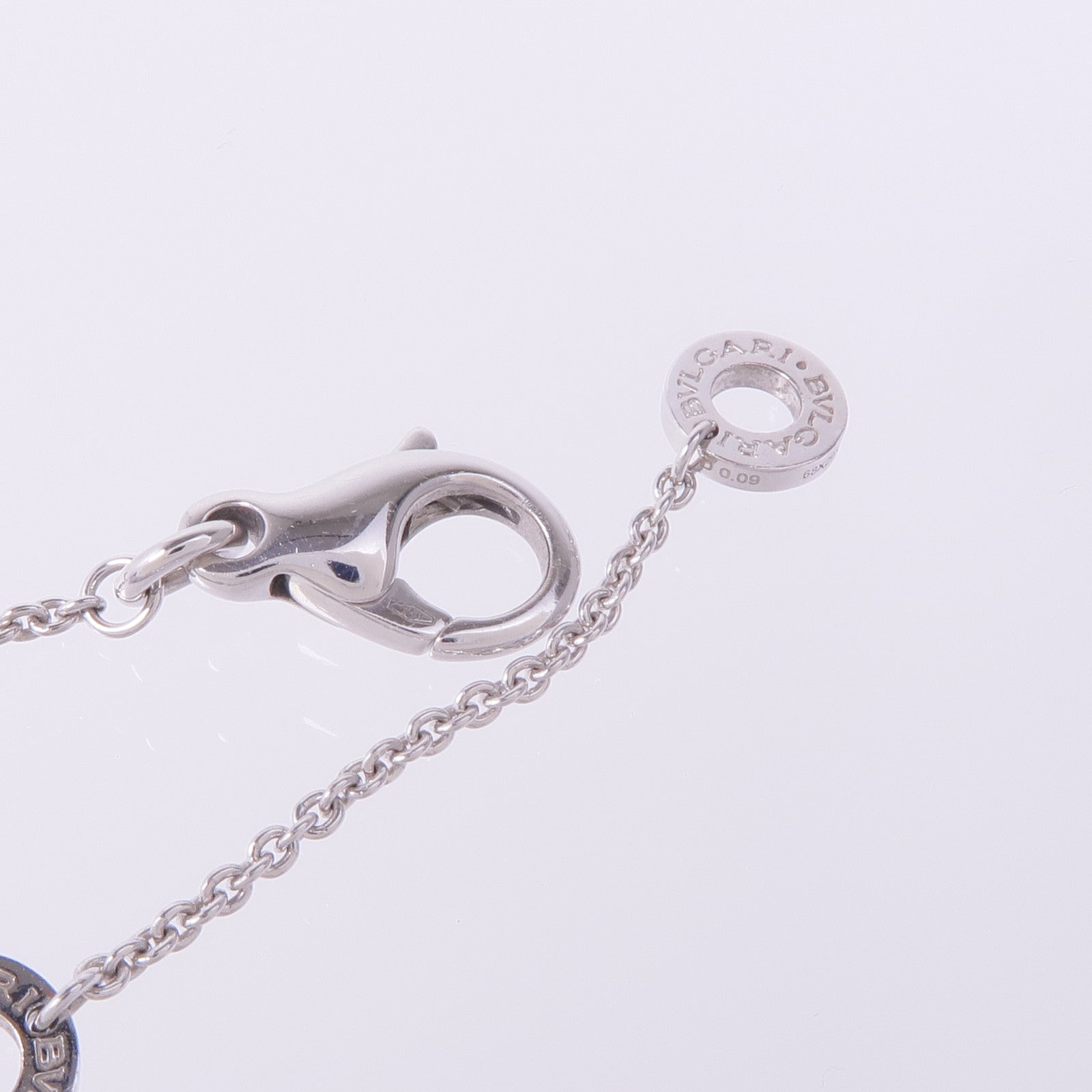 BVLGARI 18K白金Bvlgari Bvlgari Necklace鑽石項鍊