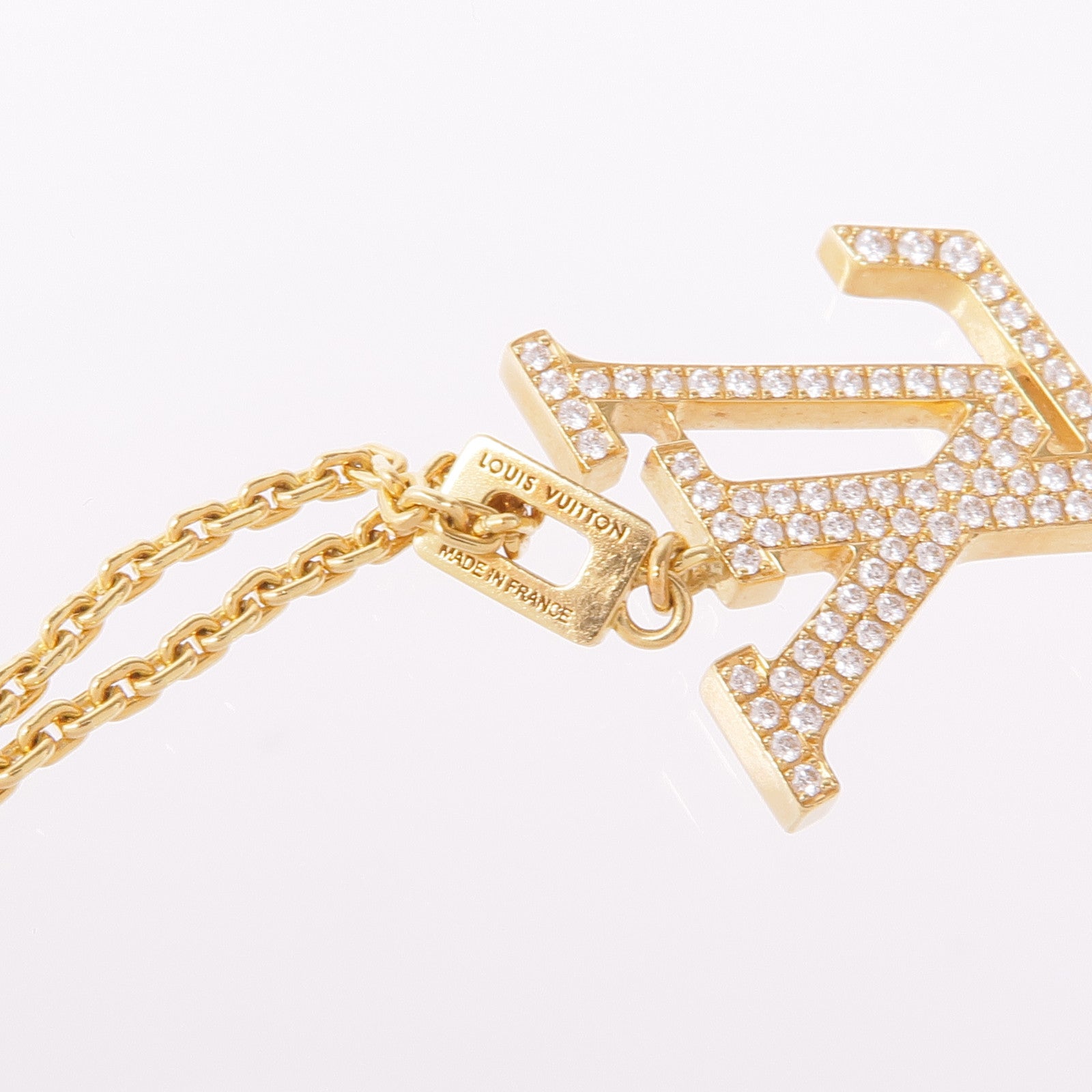 LOUIS VUITTON LV Idylle Blossom Necklace Q93849 18K Yellow Gold