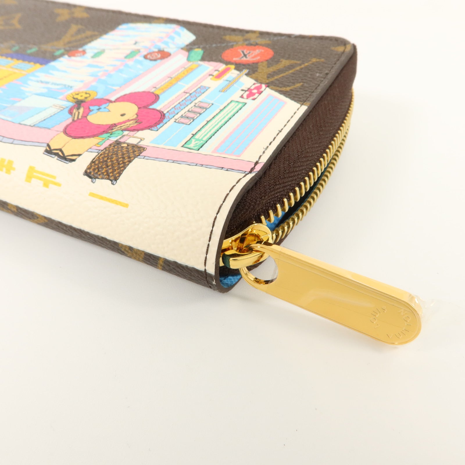 LOUIS VUITTON Monogram Vivienne Japan金扣長錢包
