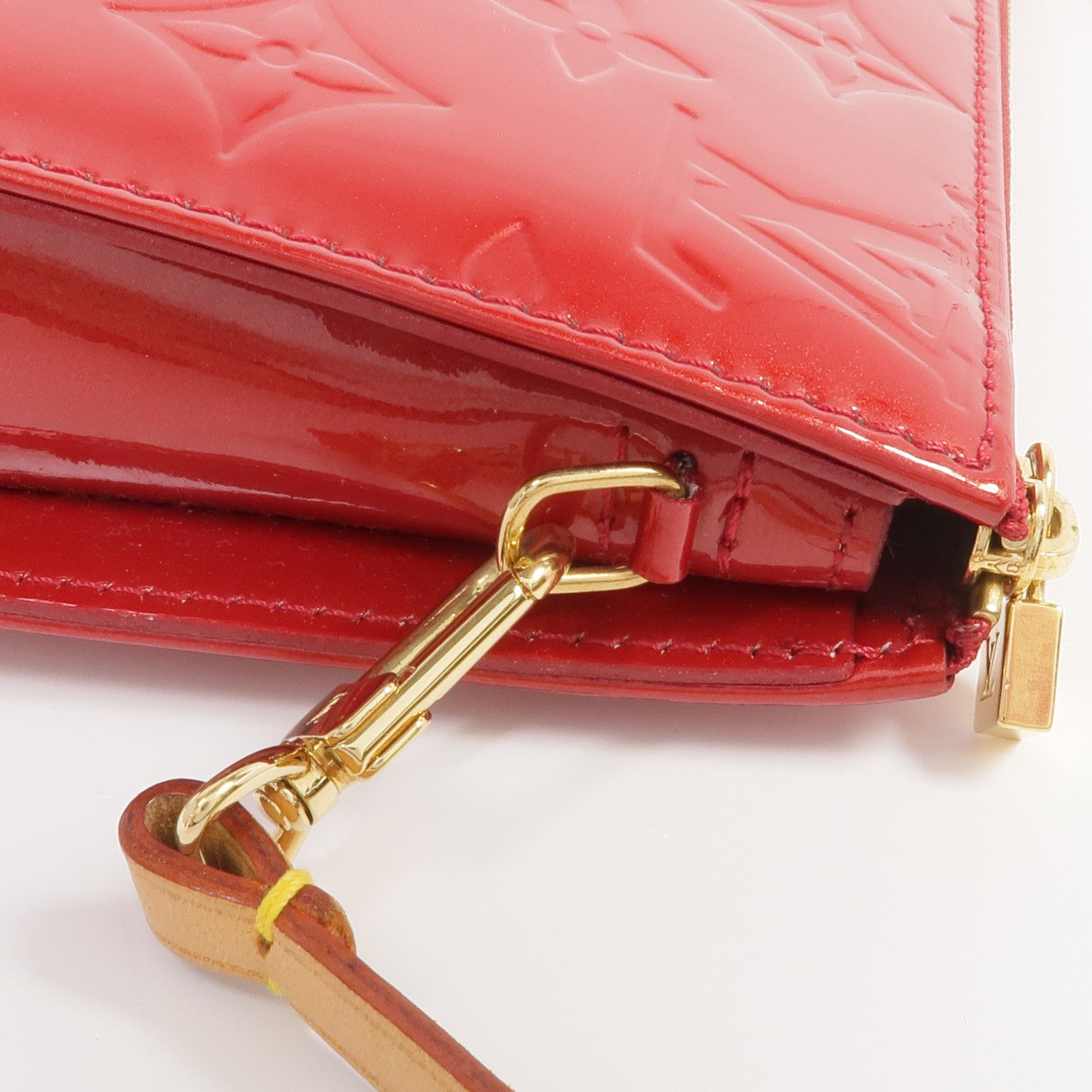 LOUIS VUITTON Monogram Vernis Lexington金扣手挽袋