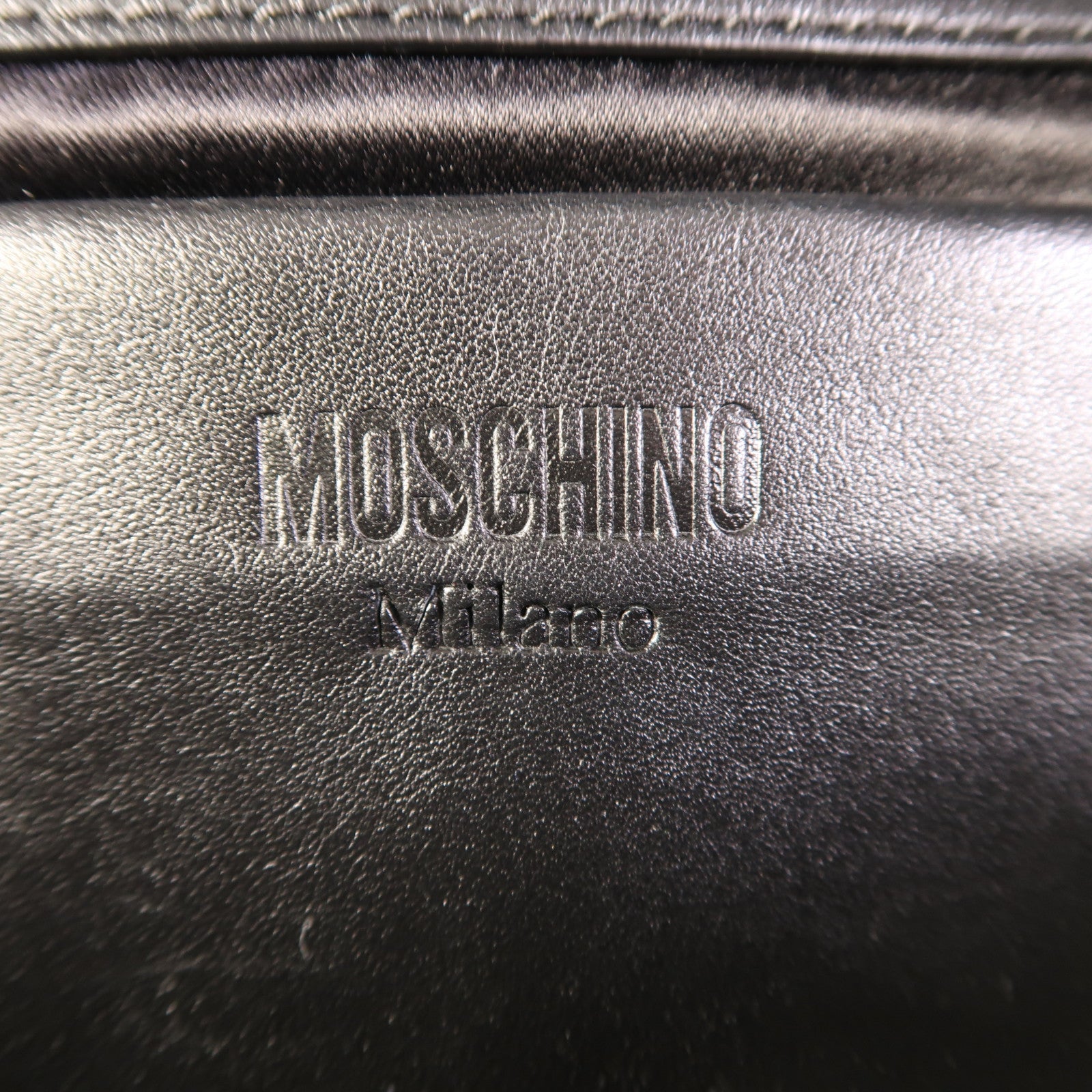 MOSCHINO SHW Backpack Rucksack Nylon Black