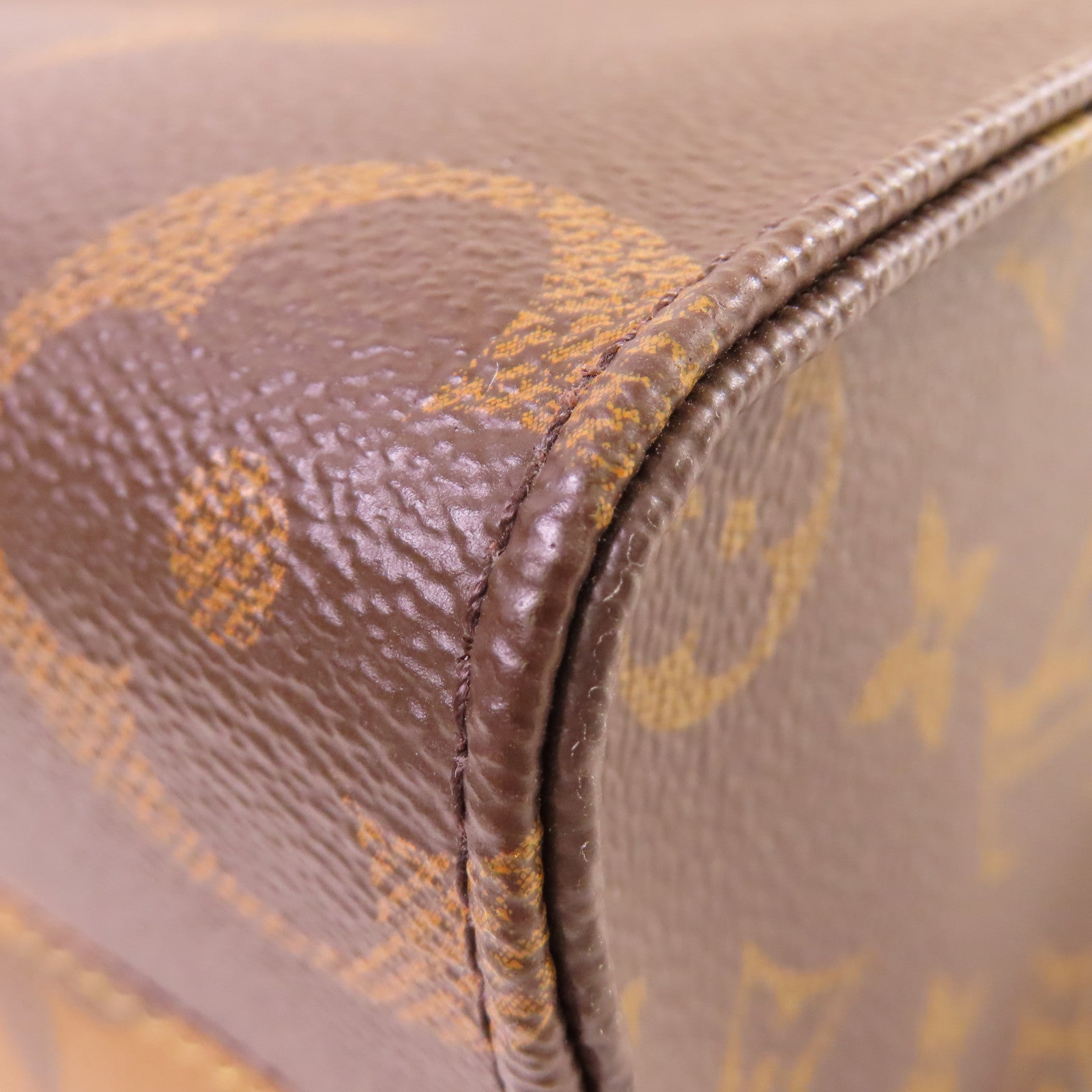 LOUIS VUITTON Monogram OnTheGo PM 2Way Shoulder Bag手挽肩背兩用袋啡色