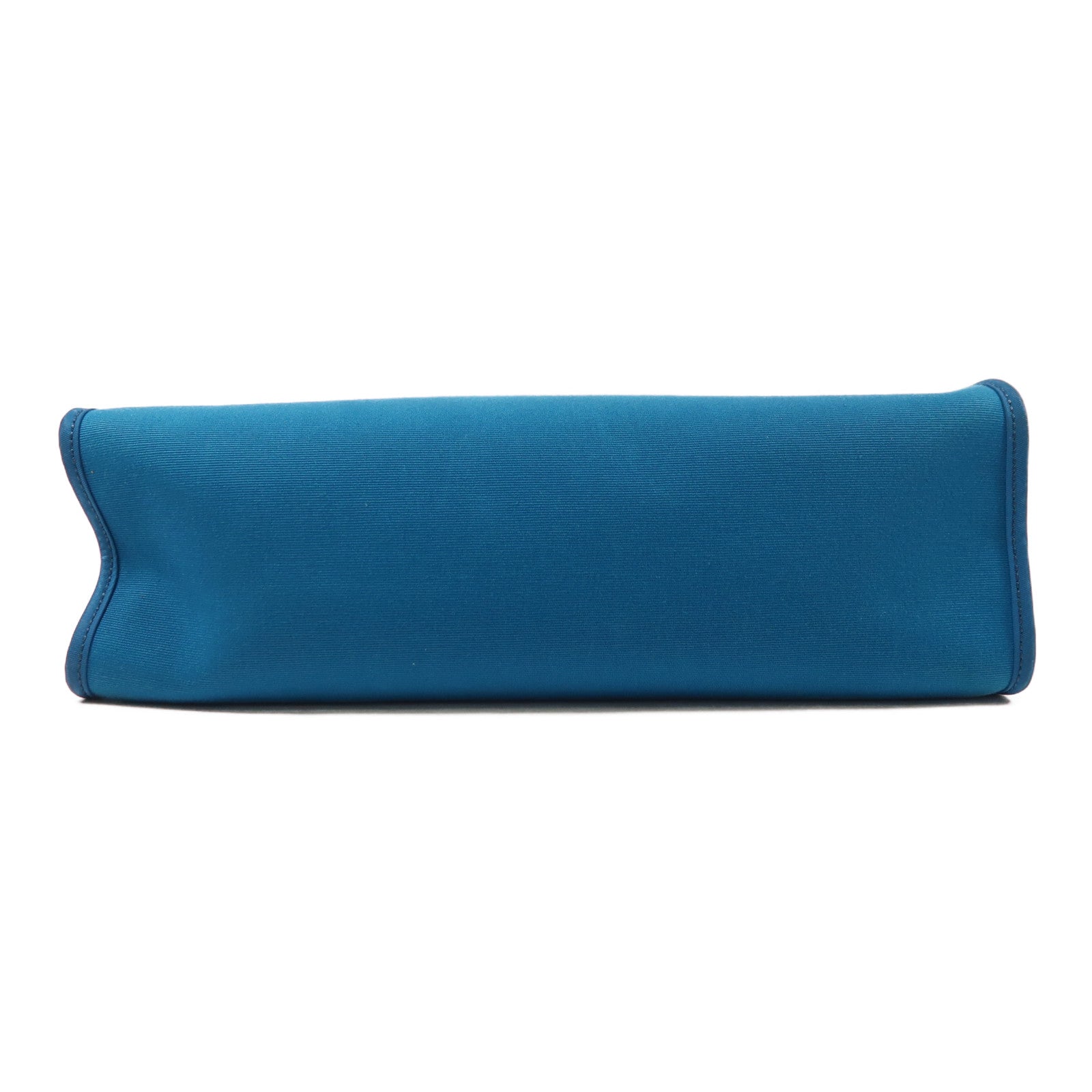 HERMES 【激減優惠】帆布Herbag PM銀扣手挽肩背兩用袋Bleu Aztequ