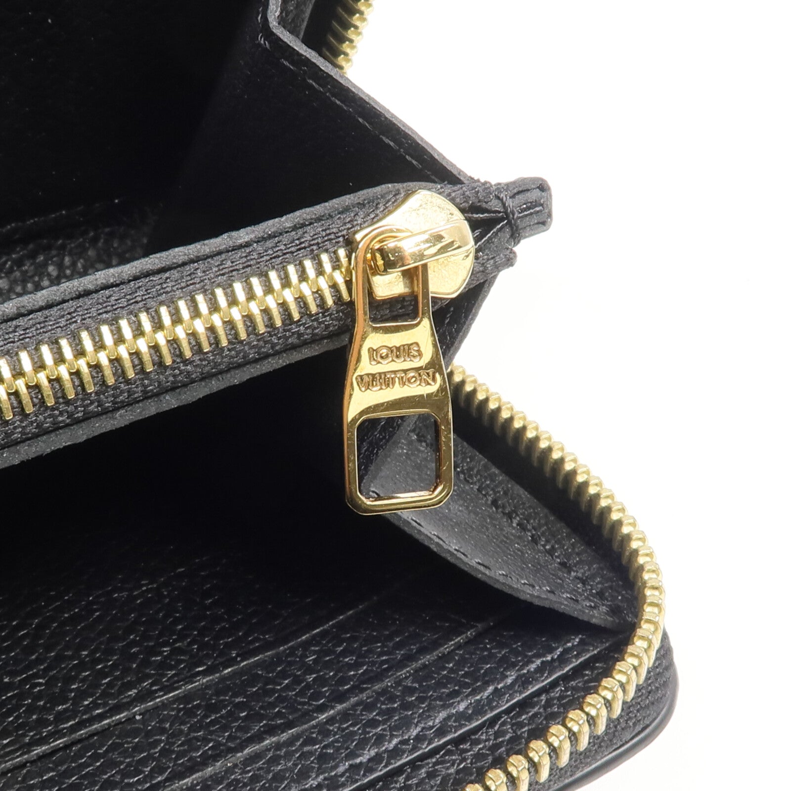 LOUIS VUITTON Monogram Empreinte Clemence Wallet 金扣長錢包
