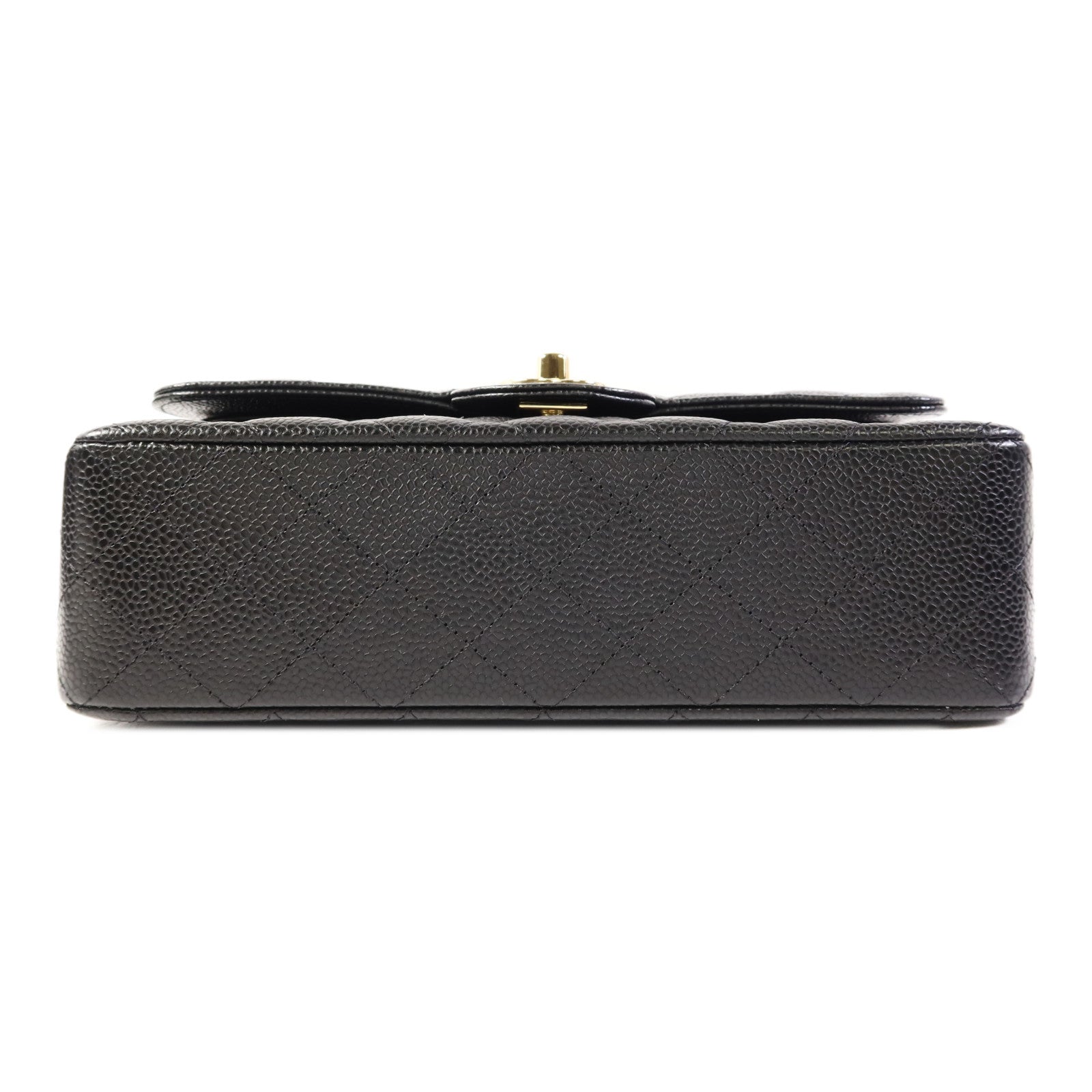 CHANEL 牛皮皮革Classic 23 Flap Bag金扣鏈帶肩背袋