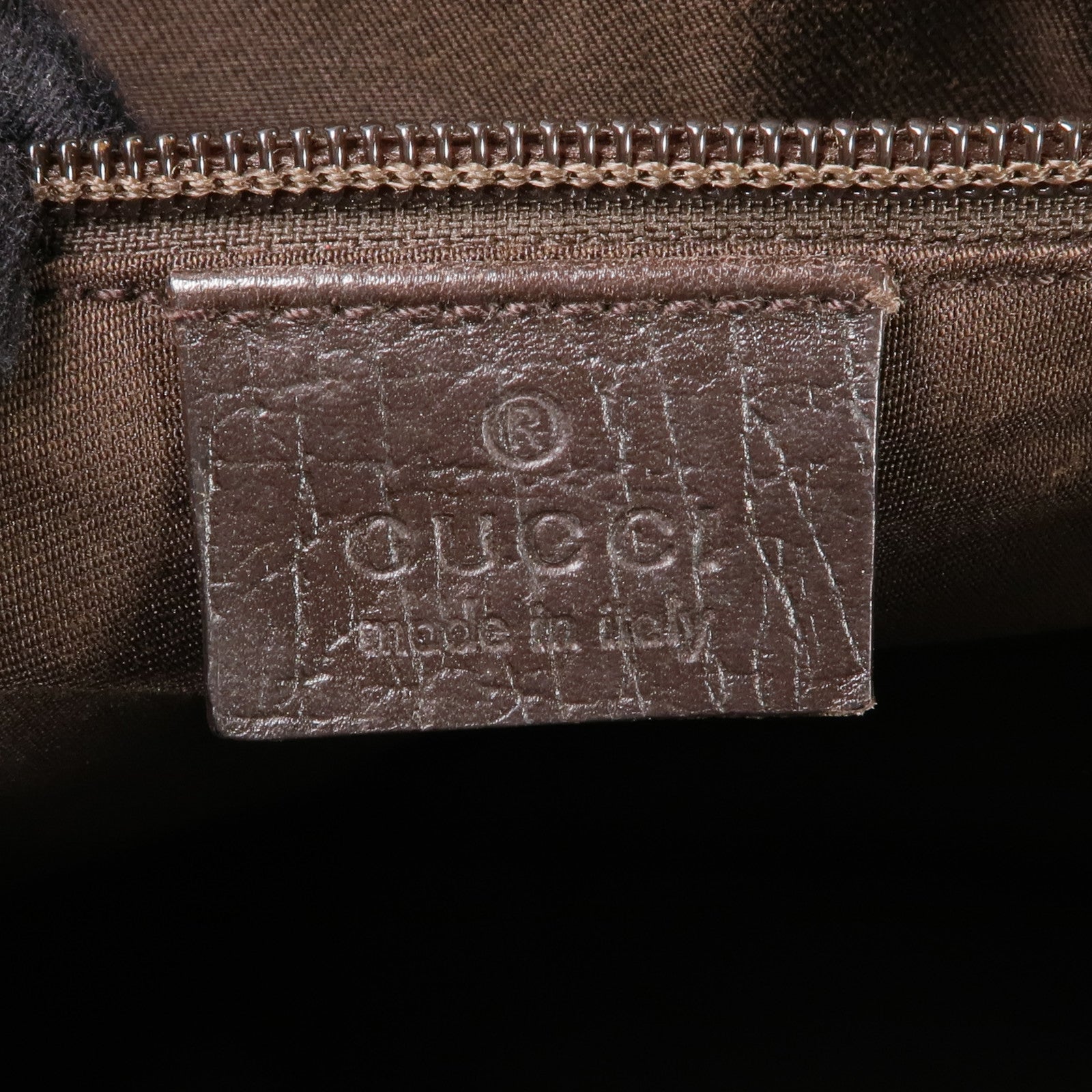 GUCCI 塗層帆布Supreme Tote Bag銀扣手挽袋