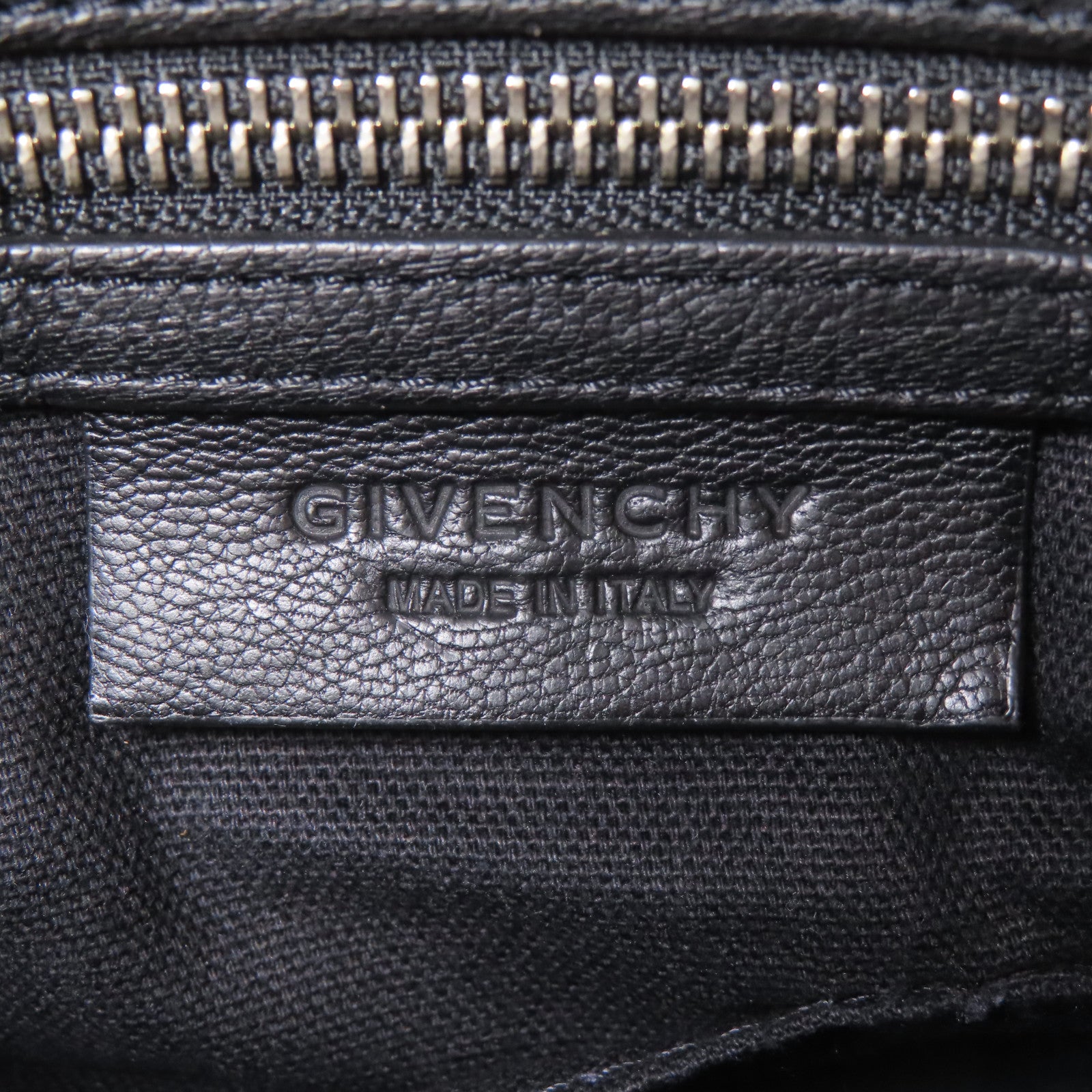 GIVENCHY SHW Pandora 2way Shoulder Bag Calfskin Leather Black