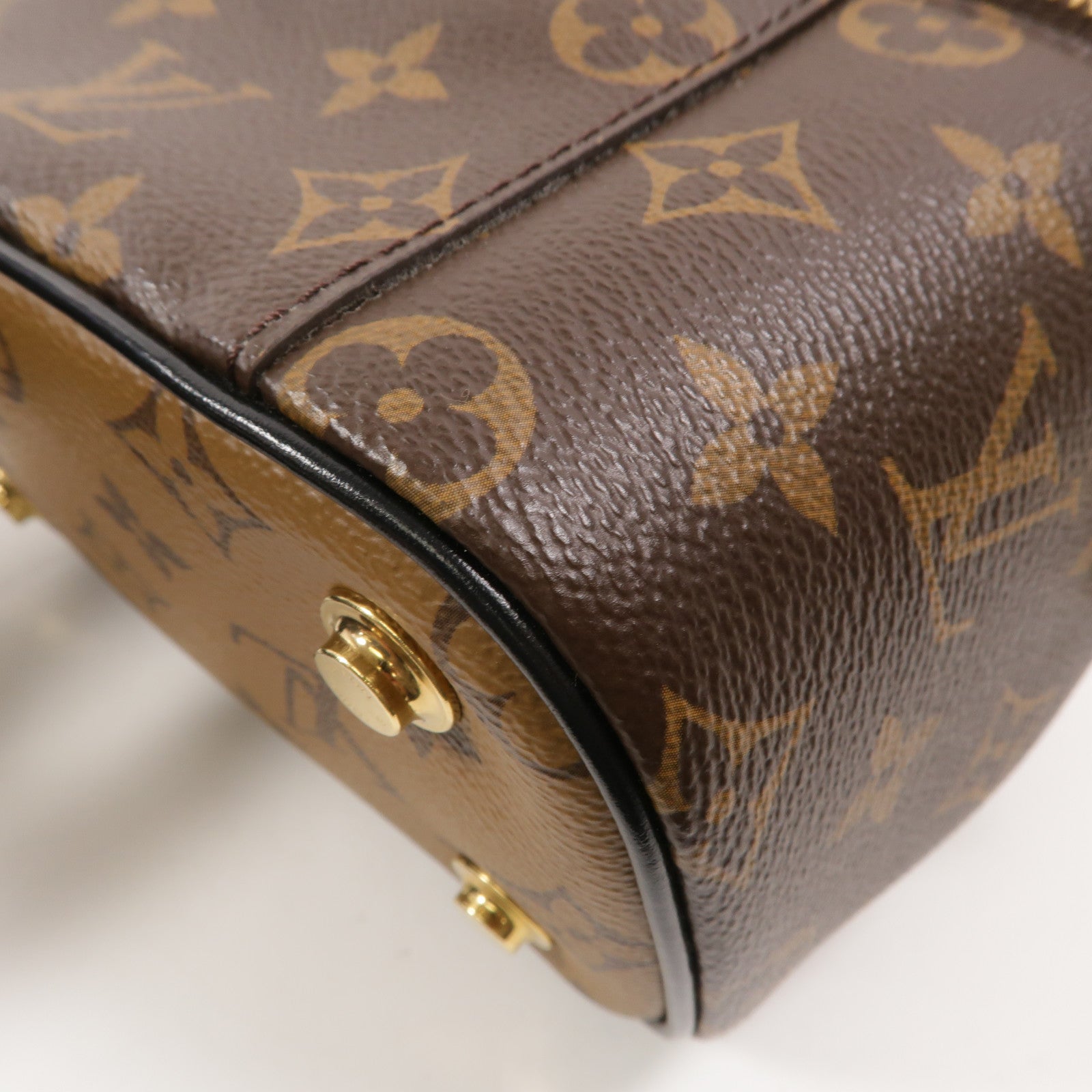 LOUIS VUITTON Monogram Reverse Vanity PM手挽肩背兩用袋