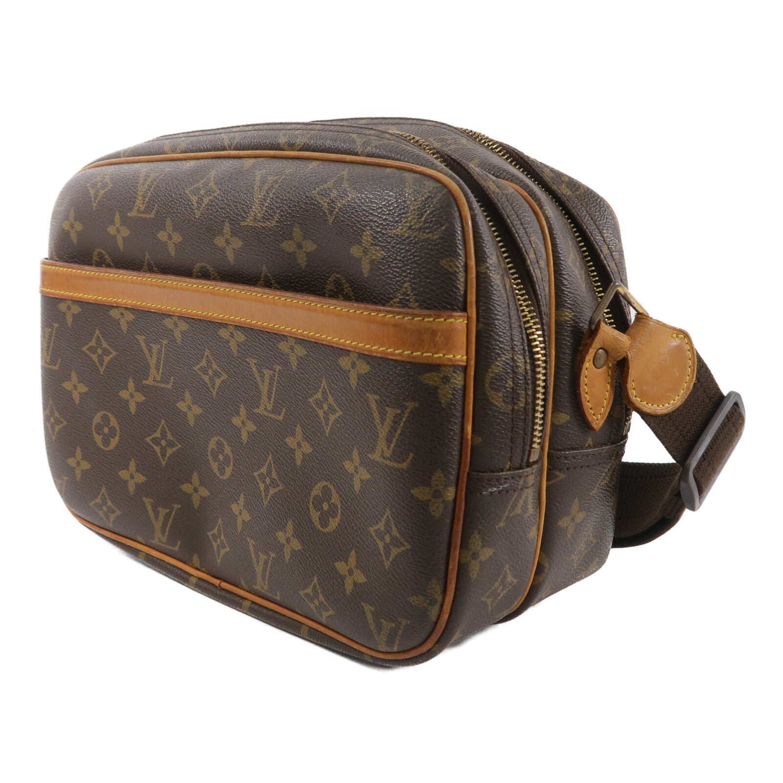LOUIS VUITTON Monogram Reporter PM肩背袋