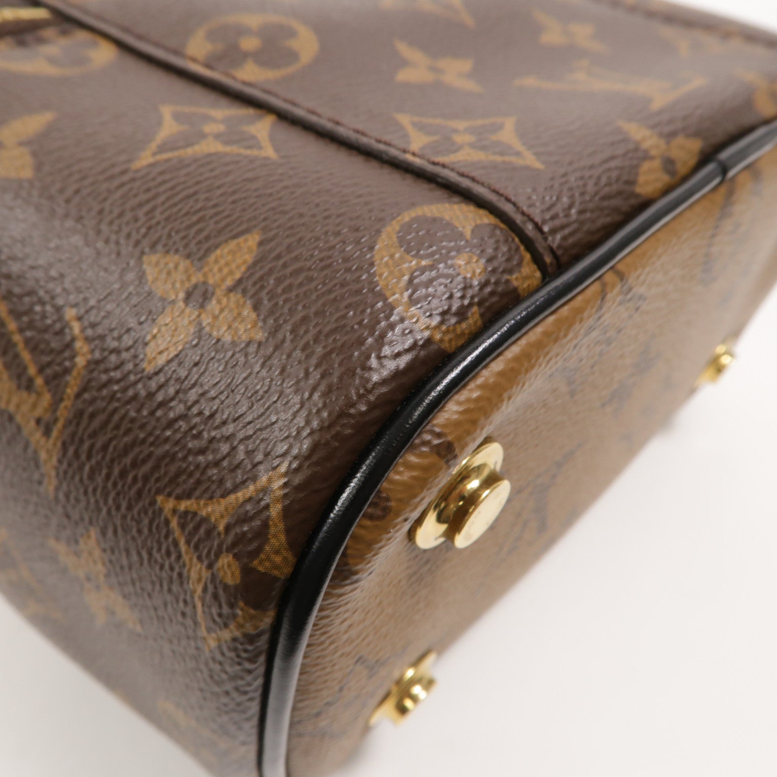 LOUIS VUITTON Monogram Reverse Vanity PM手挽肩背兩用袋