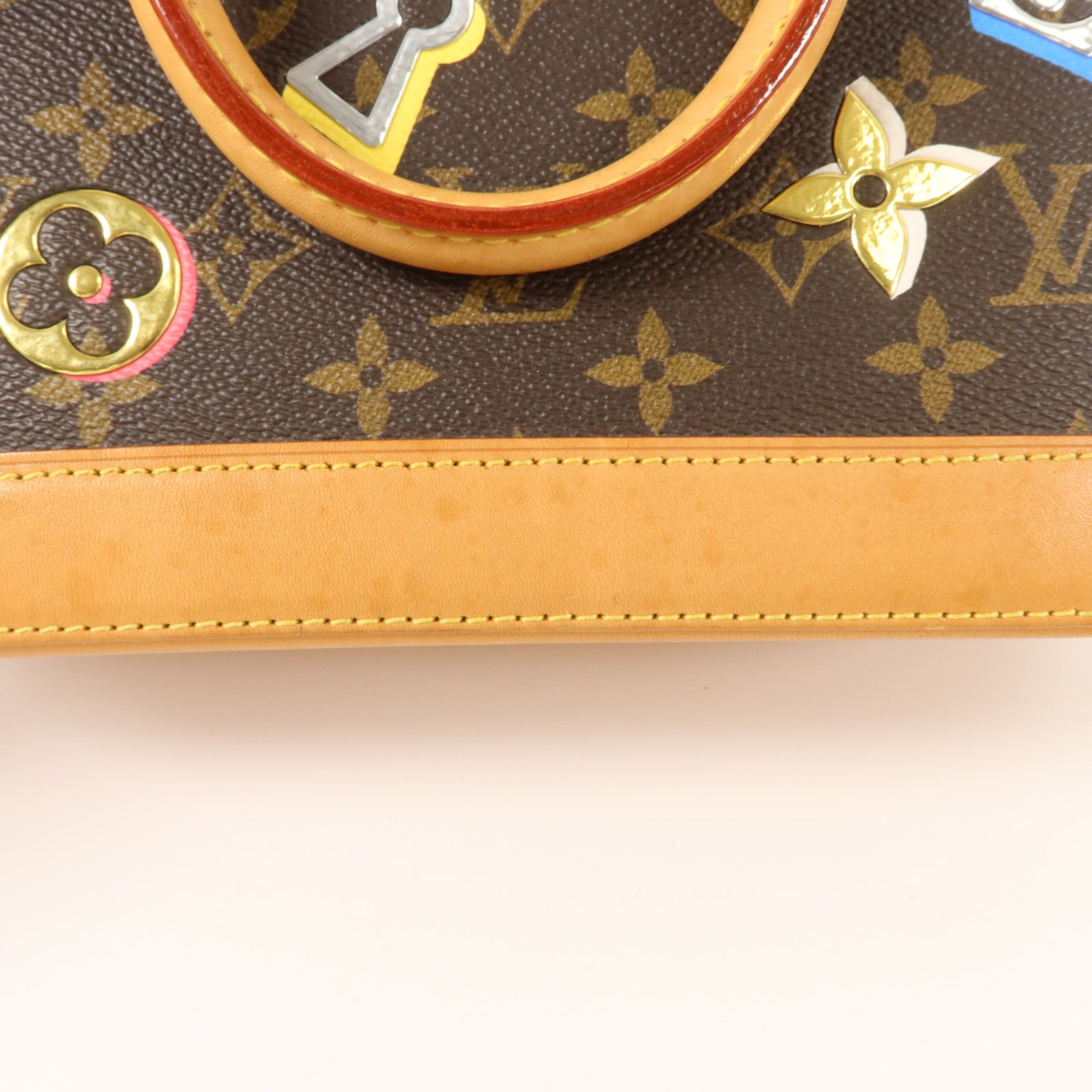 LOUIS VUITTON Monogram Love Lock Alma BB手挽肩背兩用袋