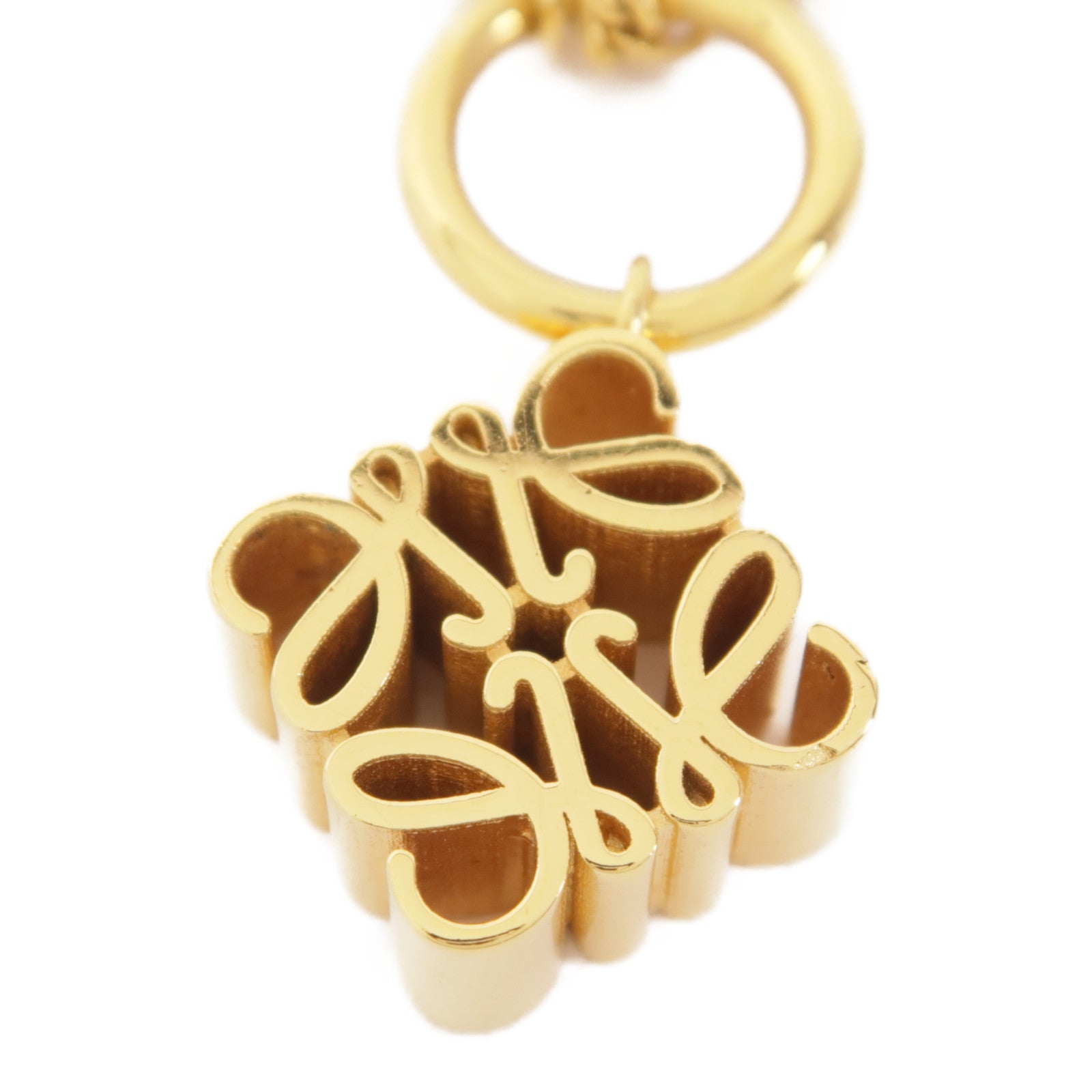 LOEWE 金屬Anagram Pendant項鍊