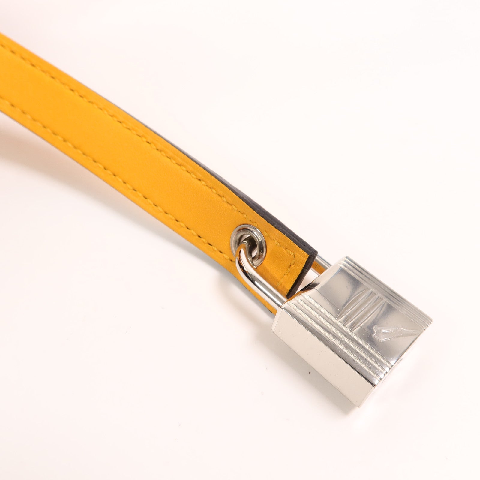 HERMES Clemence皮革Picotin PM手挽袋Cuivre/Jaune d'Or