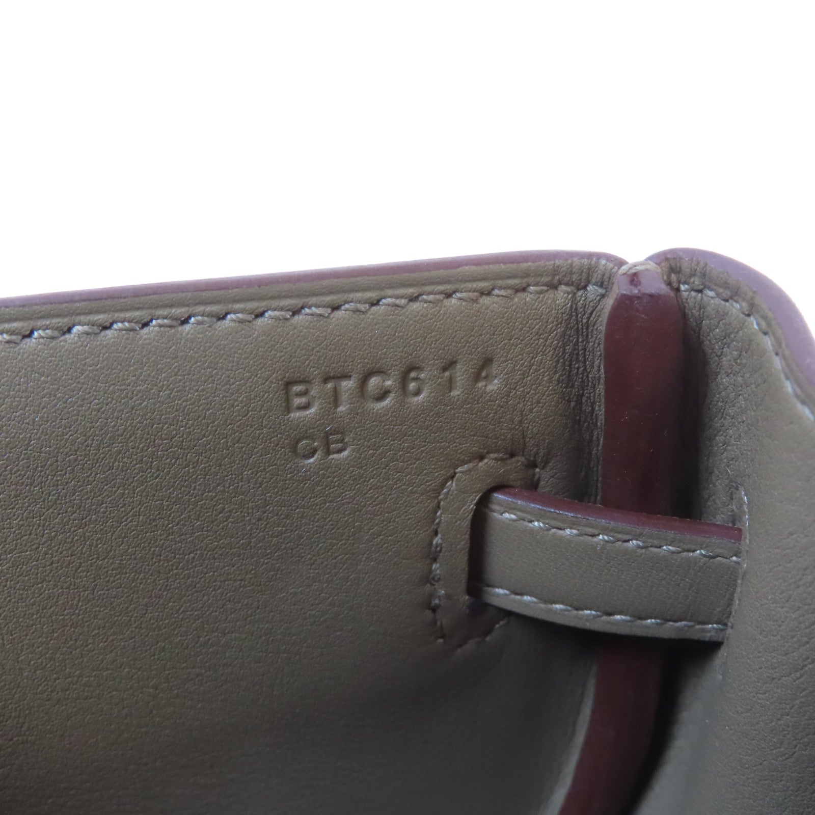 HERMES **【激減優惠】牛皮皮革Kelly Moove銀扣肩背袋大象灰