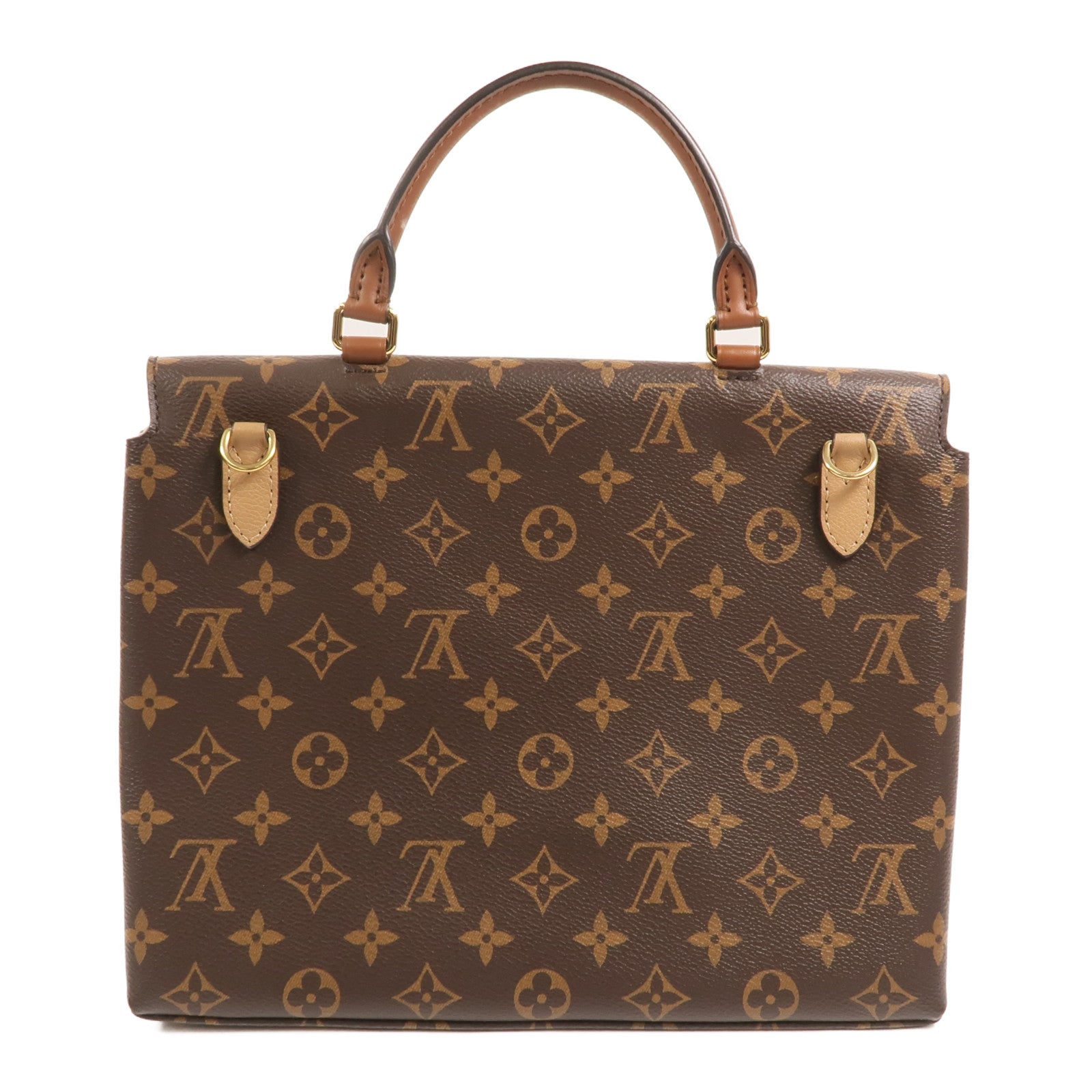 LOUIS VUITTON Monogram Marignan金扣手挽肩背兩用袋