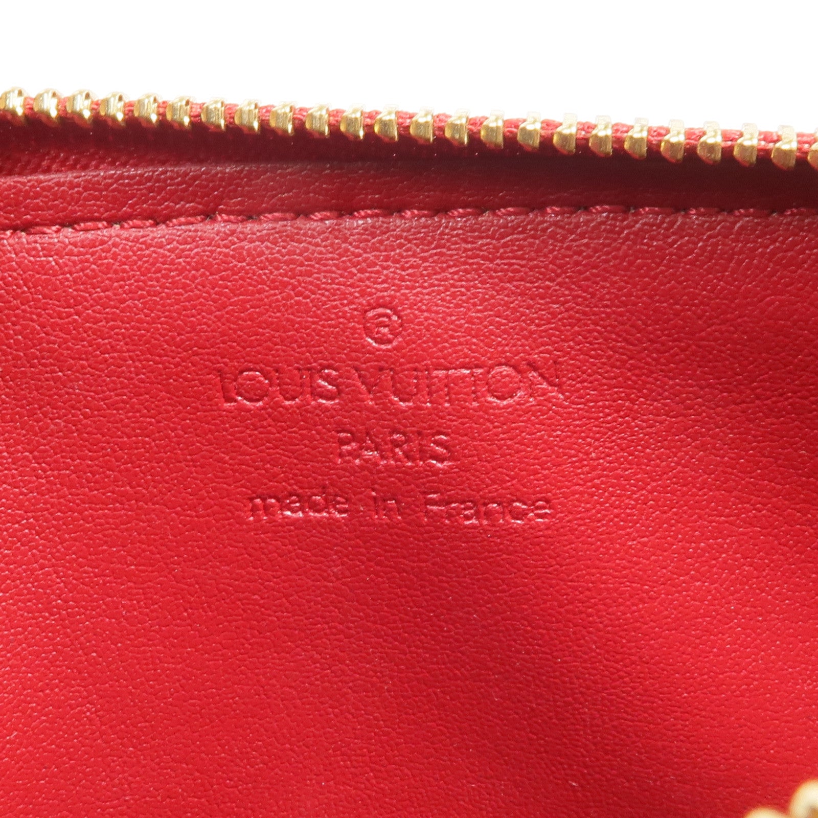 LOUIS VUITTON Monogram Vernis Lexington金扣手挽袋