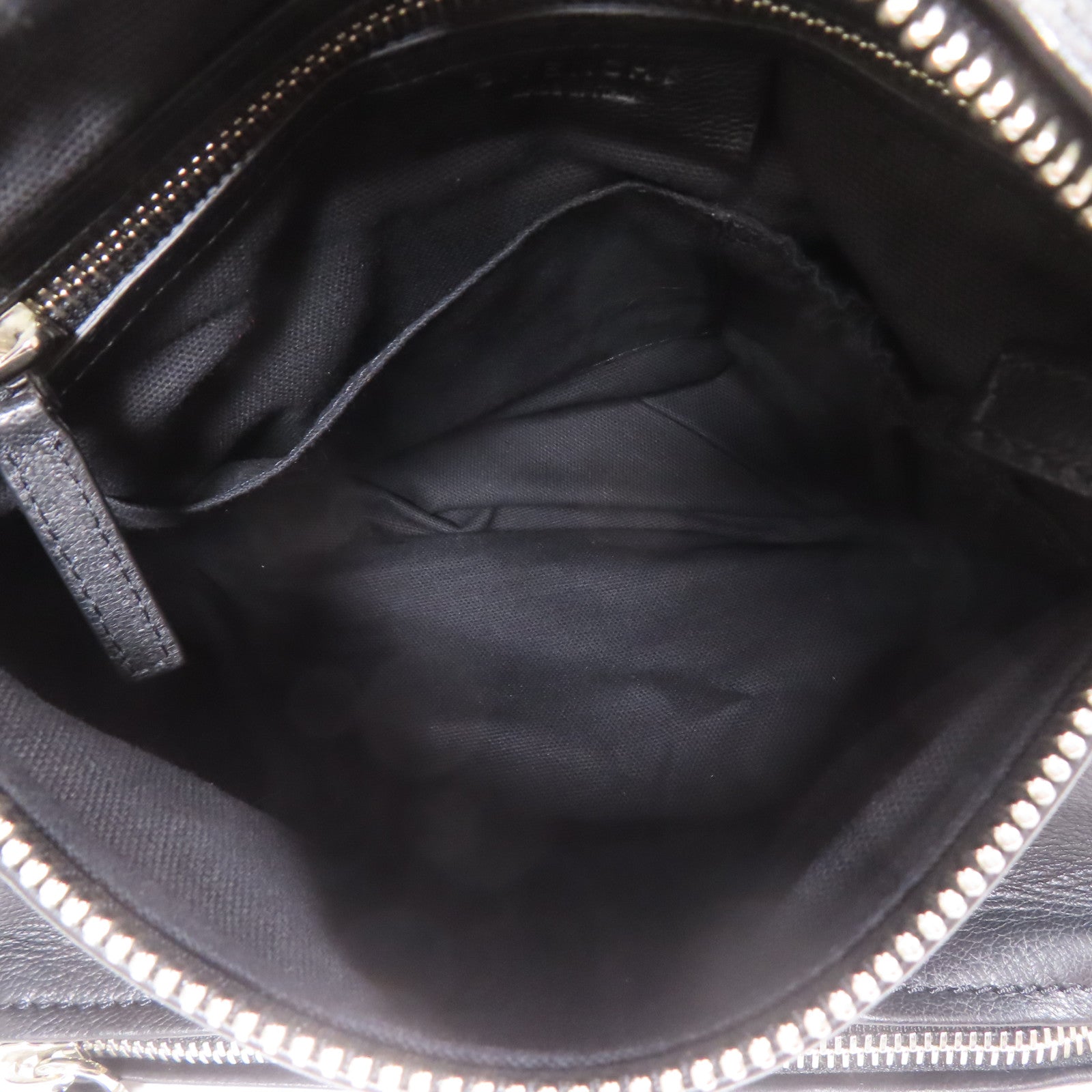 GIVENCHY SHW Pandora 2way Shoulder Bag Calfskin Leather Black