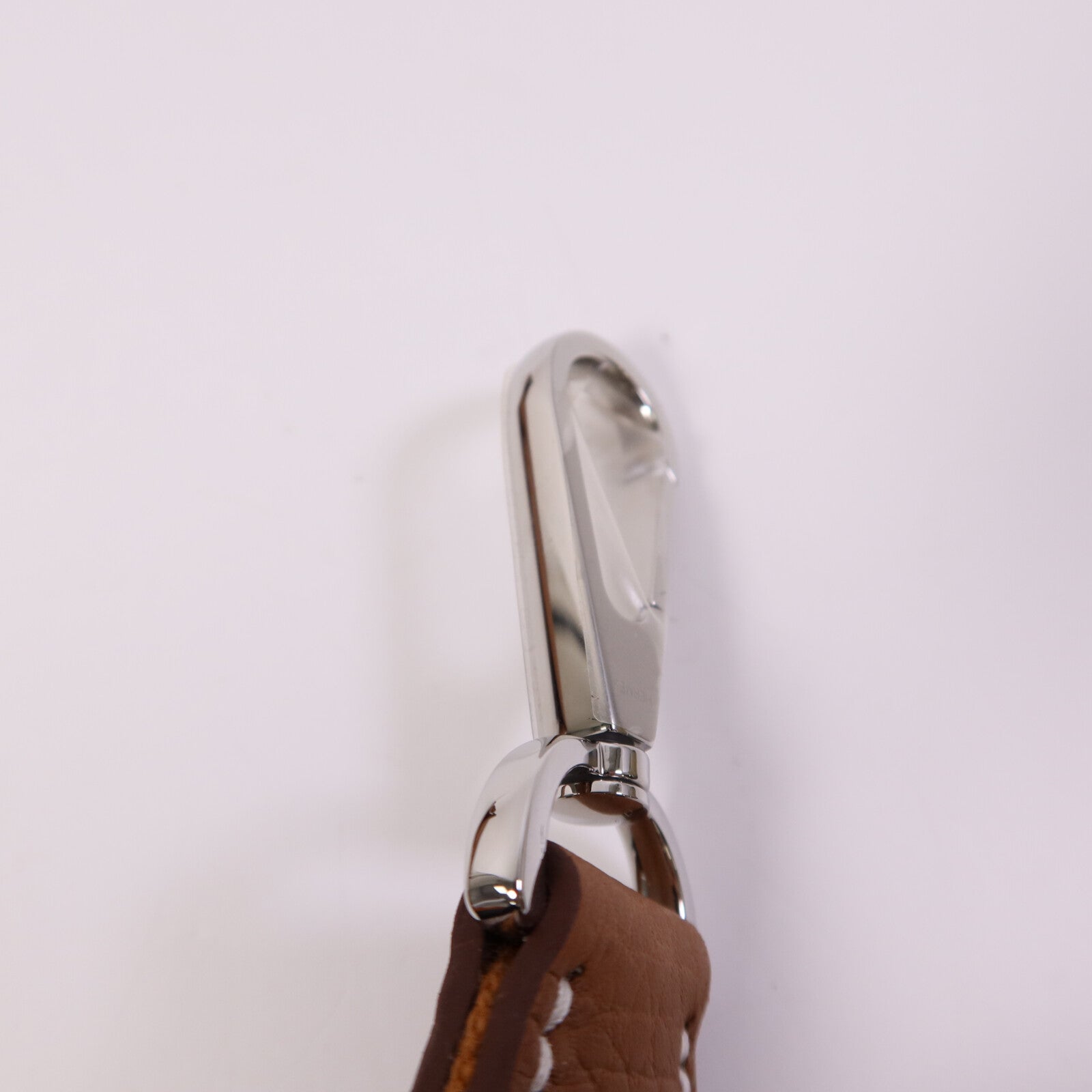 HERMES Clemence皮革Evelyne 23銀扣肩背袋Gold