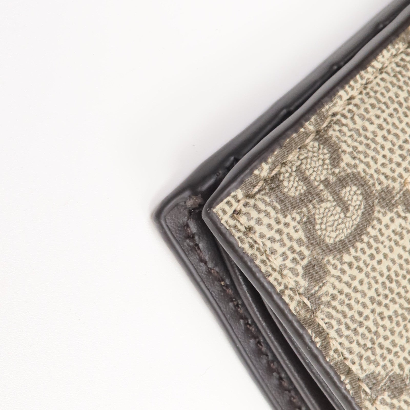 GUCCI 塗層帆布Ophidia GG Bifold Wallet錢包