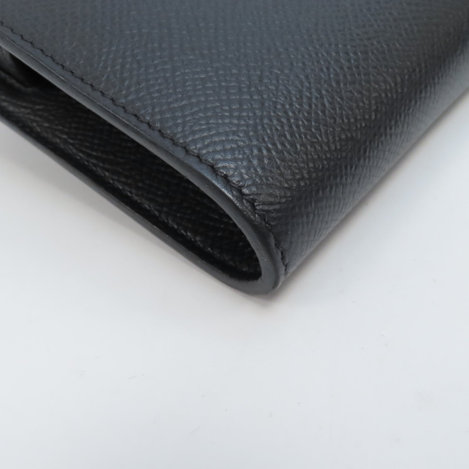 HERMES Togo皮革Kelly To Go銀扣肩背袋Noir/黑色