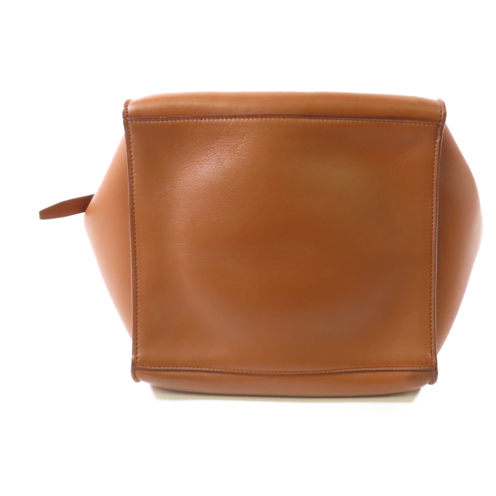 CELINE 牛皮皮革Big Bag銀扣手挽肩背兩用袋