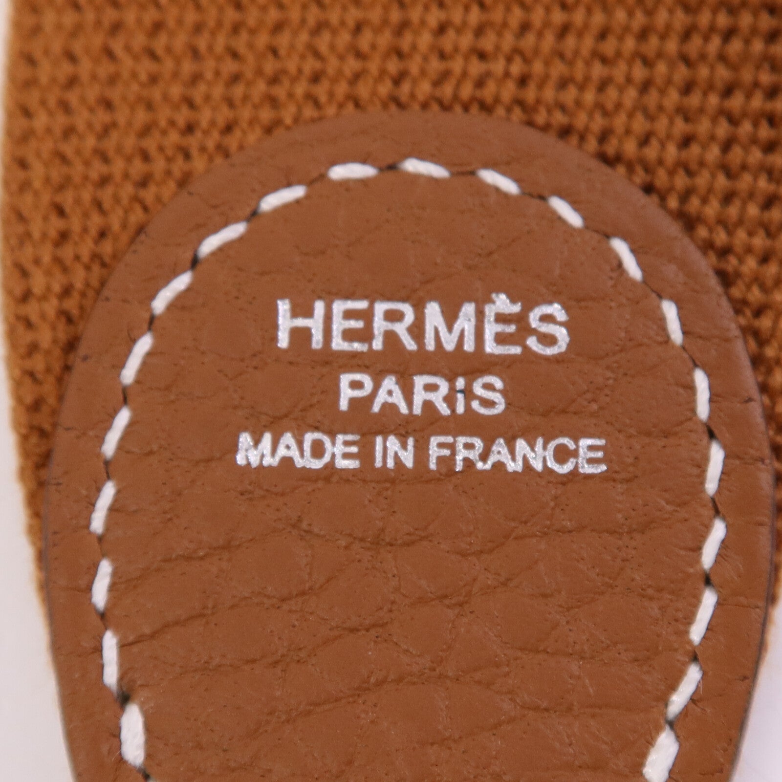 HERMES Clemence皮革Evelyne 23銀扣肩背袋Gold