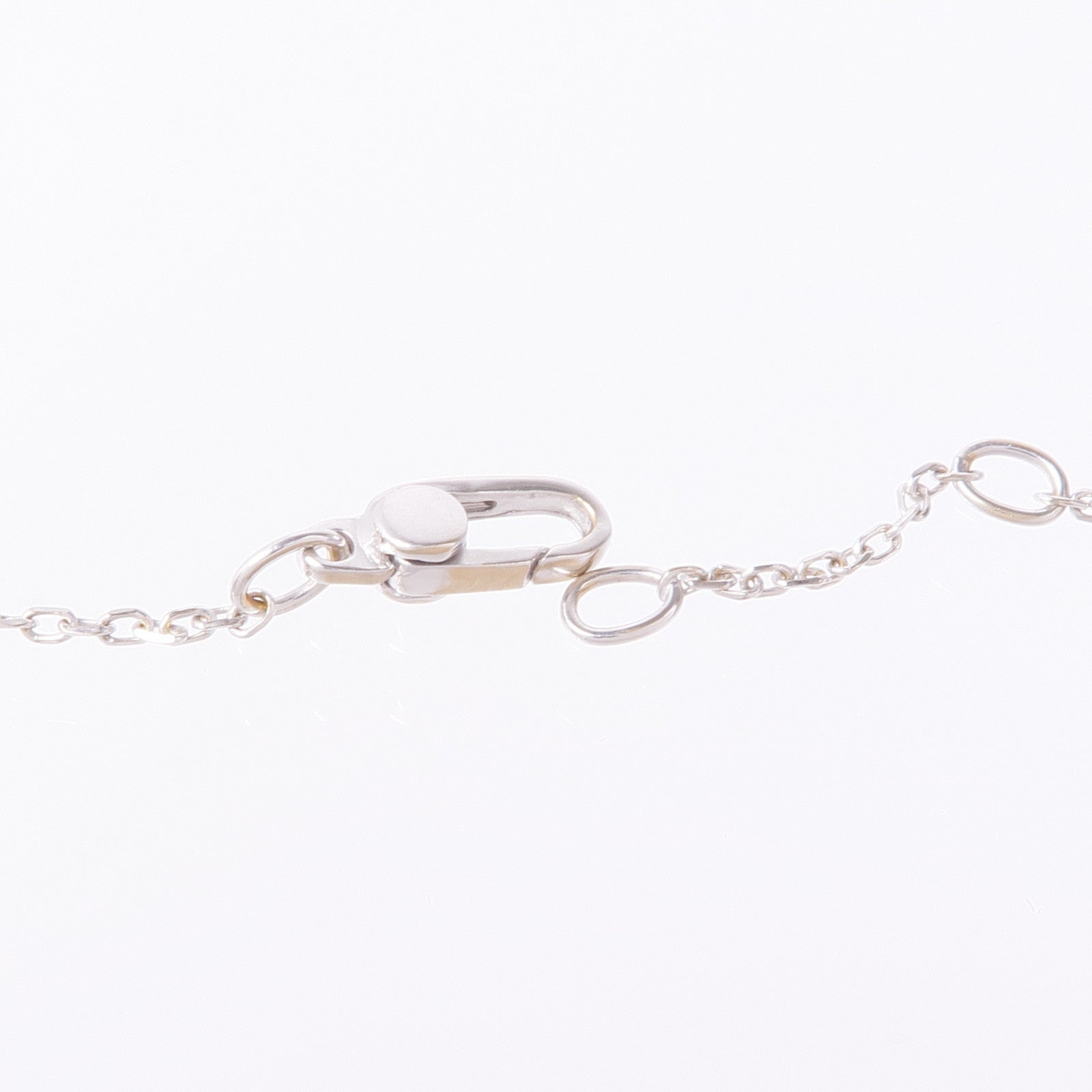 GUCCI GG Necklace 18K White Gold