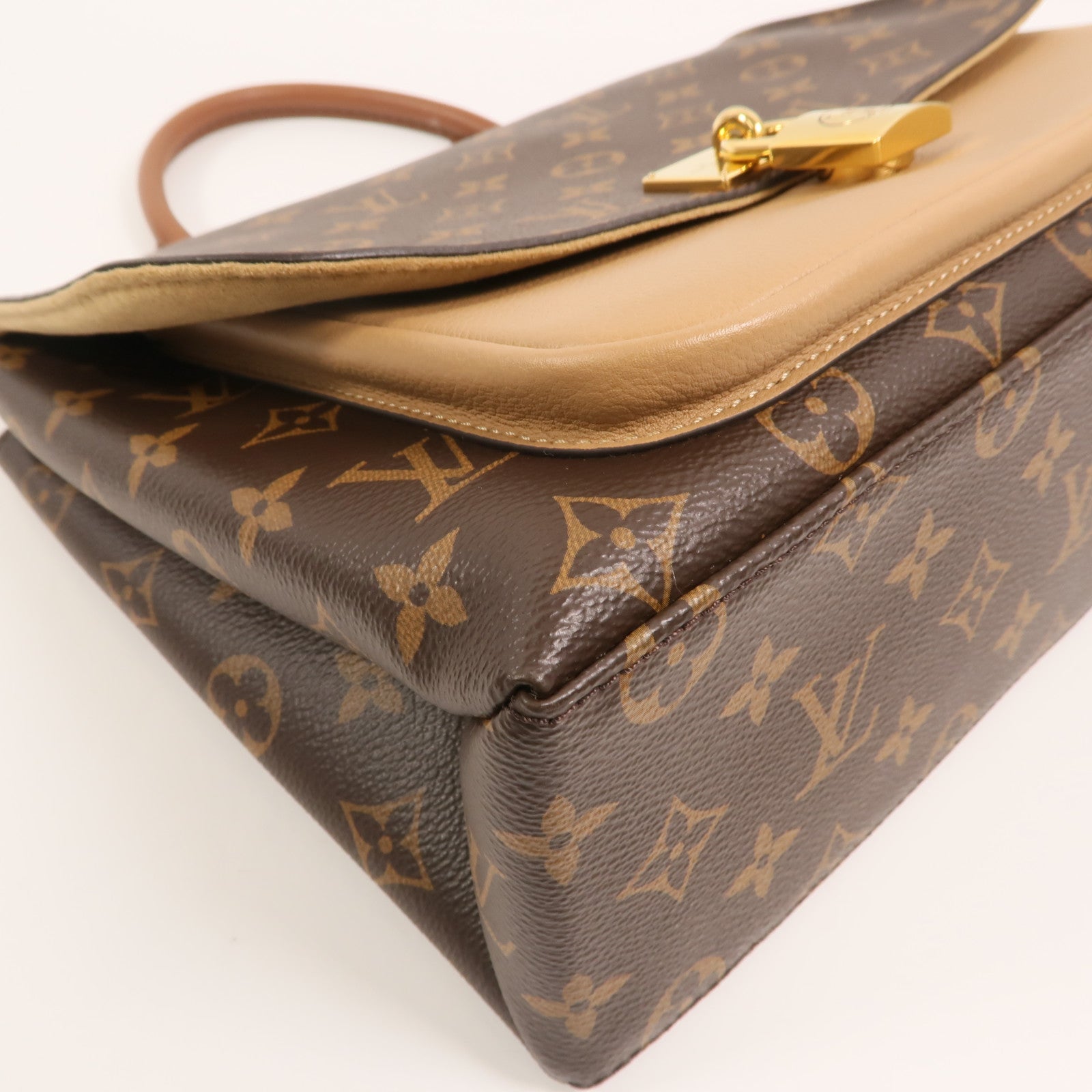 LOUIS VUITTON Monogram Marignan金扣手挽肩背兩用袋