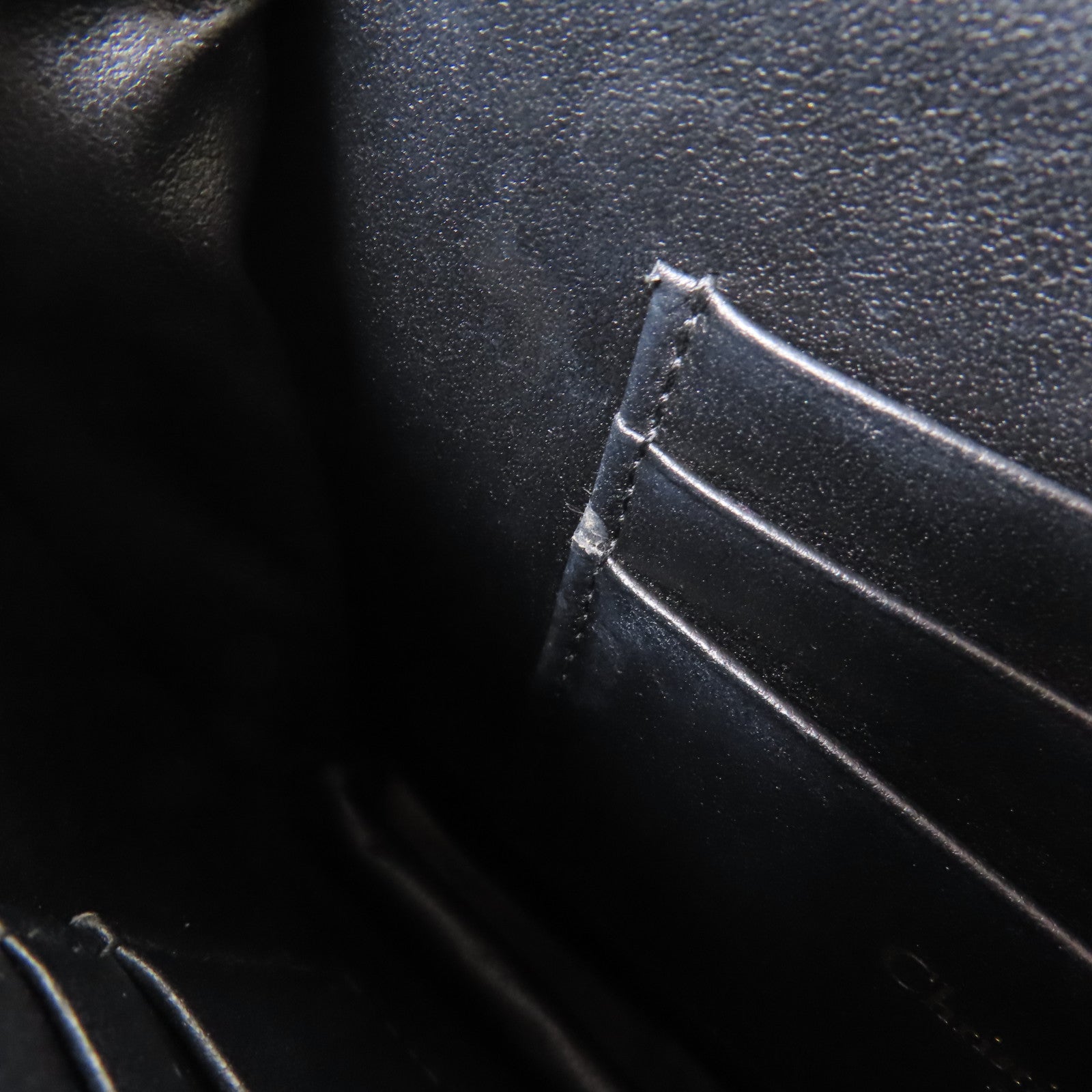 Dior 皮革Chain Shoulder金扣鏈帶肩背袋黑色