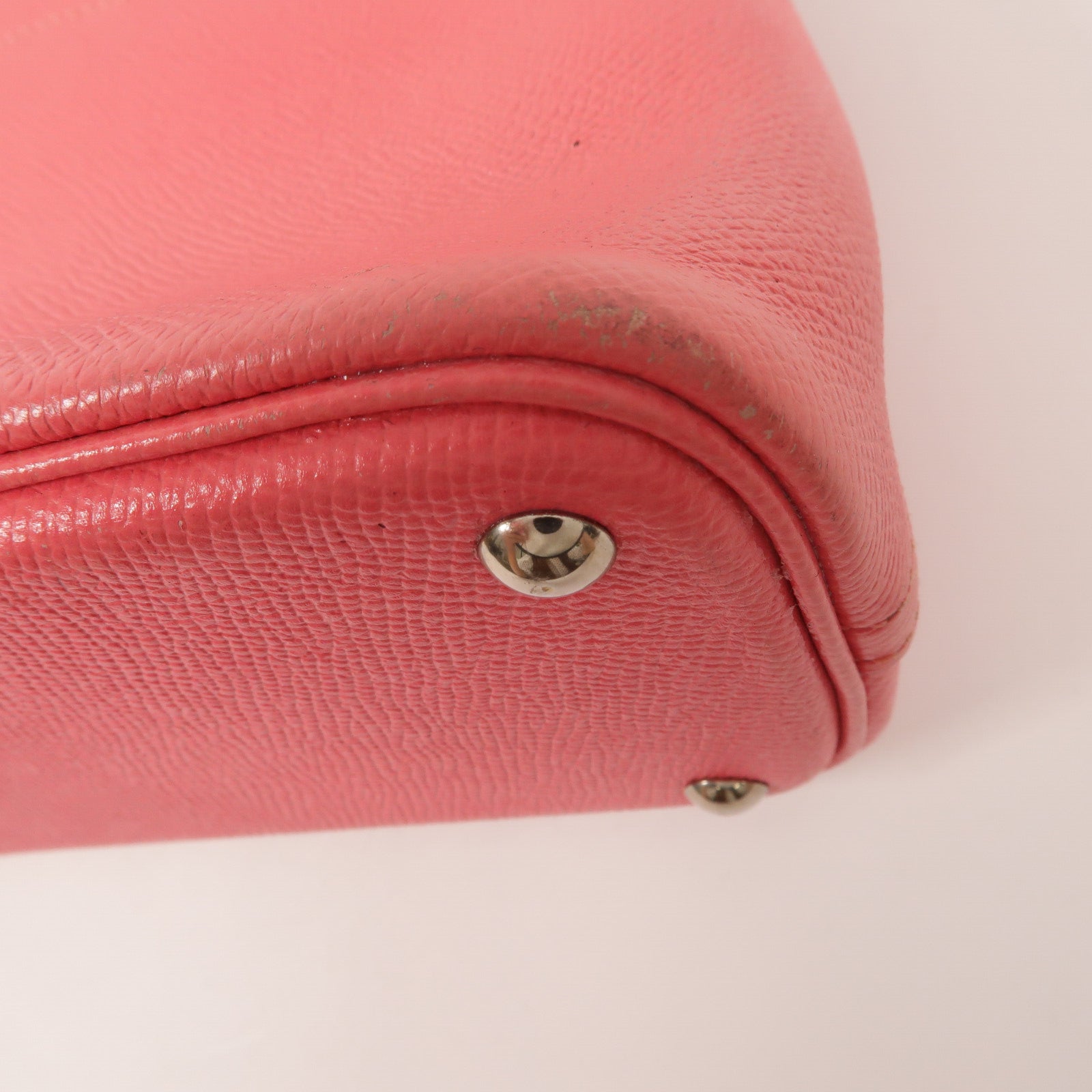 HERMES Epsom皮革Bolide 27手挽肩背兩用袋Rose Azalee