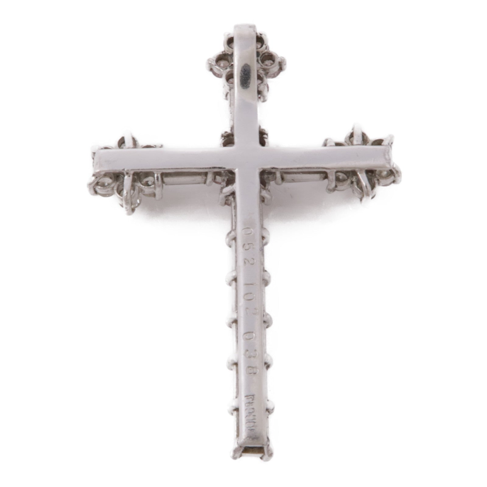 JEWELRY 【激減優惠】PT900鉑金Pink Diamond Top鑽石吊墜