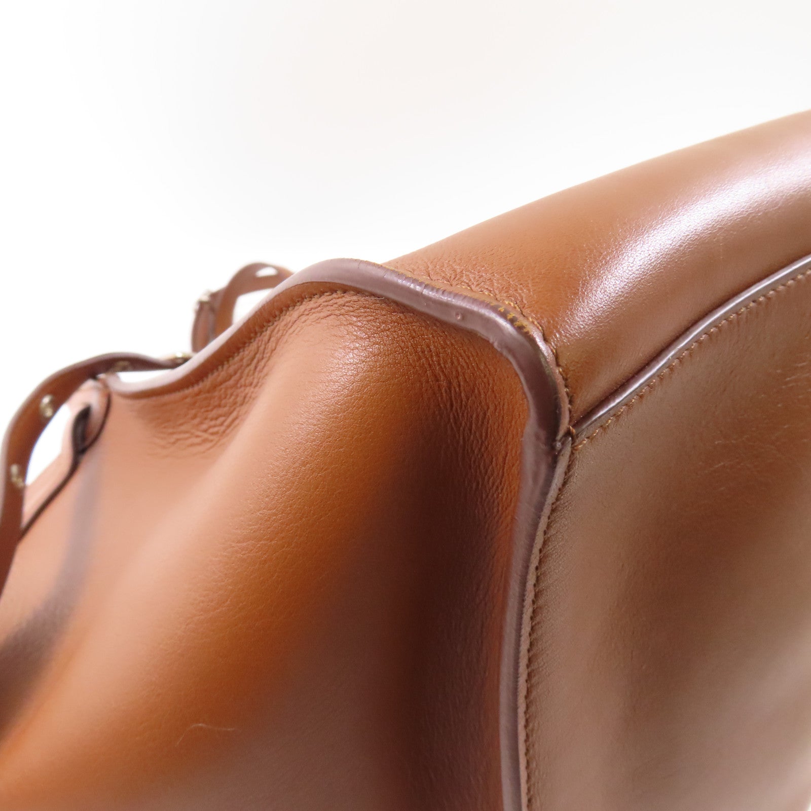 CELINE 牛皮皮革Big Bag銀扣手挽肩背兩用袋