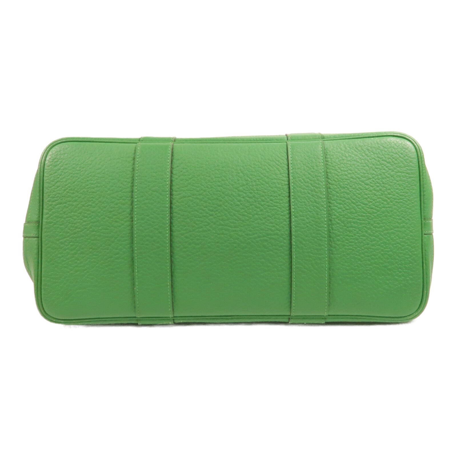HERMES Negonda皮革Garden Party PM手挽袋Bamboo