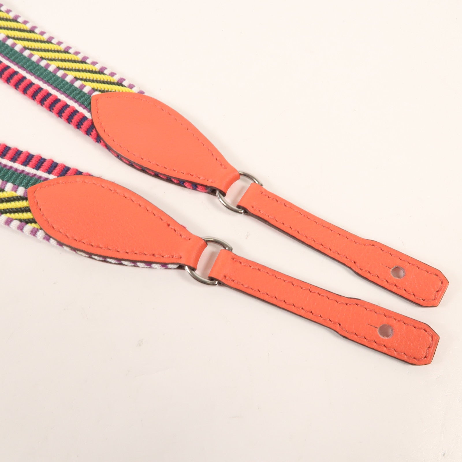 HERMES 【激減優惠】帆布Cavale To Go Strap肩背帶
