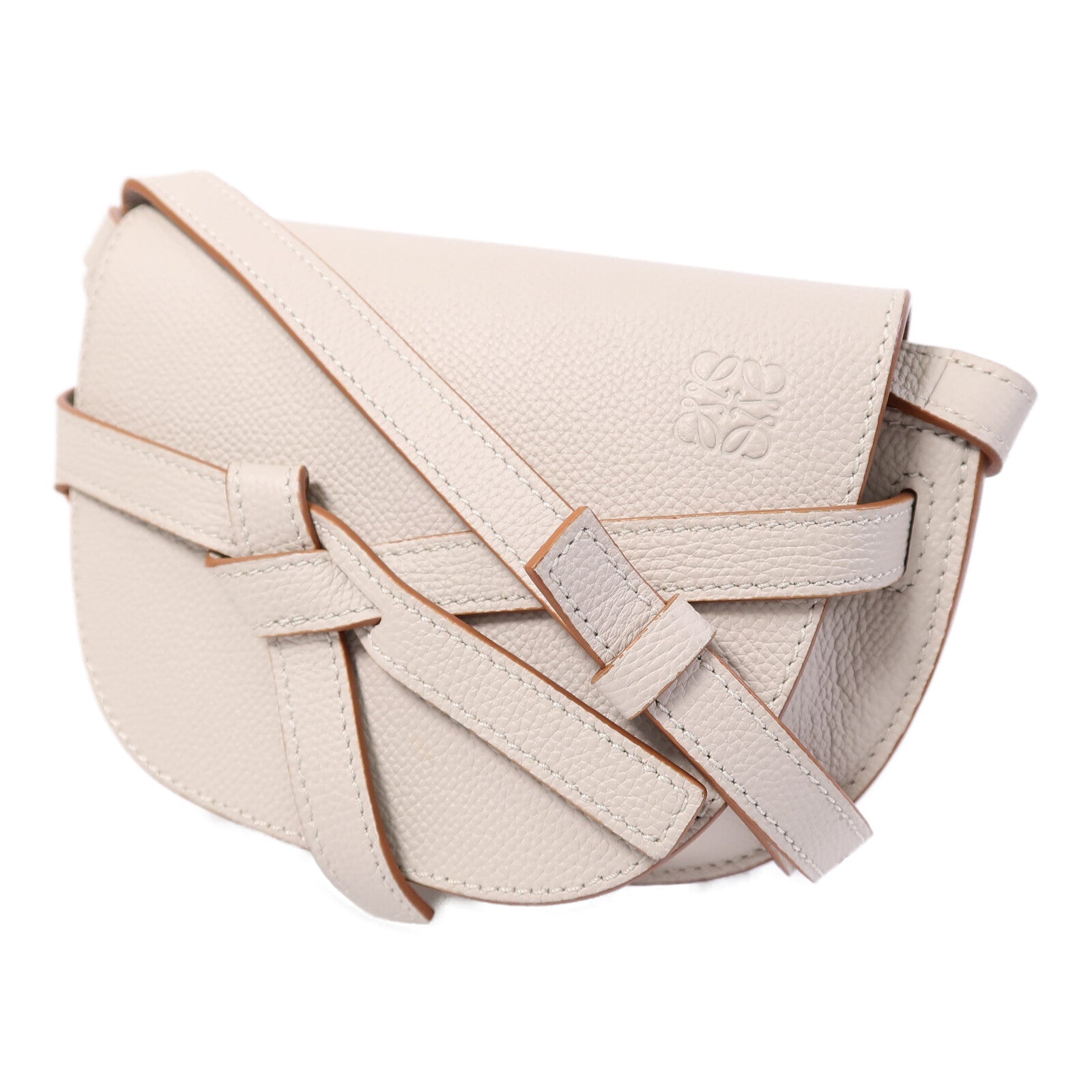 LOEWE 牛皮皮革Mini Gate肩背袋