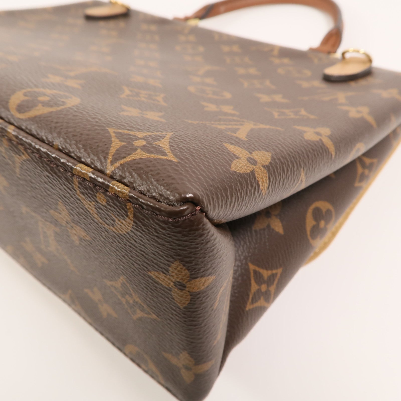 LOUIS VUITTON Monogram Marignan金扣手挽肩背兩用袋