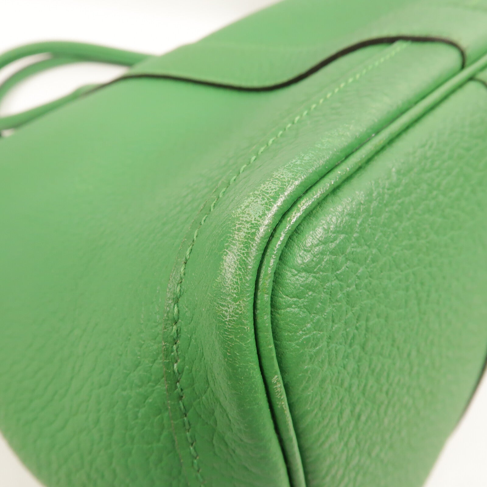 HERMES Negonda皮革Garden Party PM手挽袋Bamboo