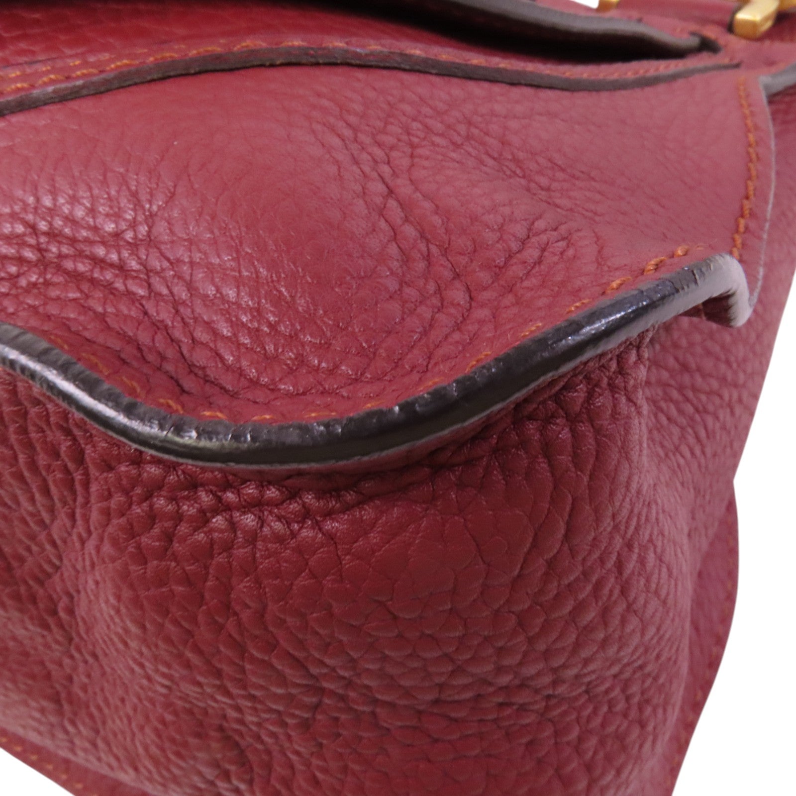 Chloe 牛皮皮革Marcie2 Way Shoulder Bag金扣手挽肩背兩用袋