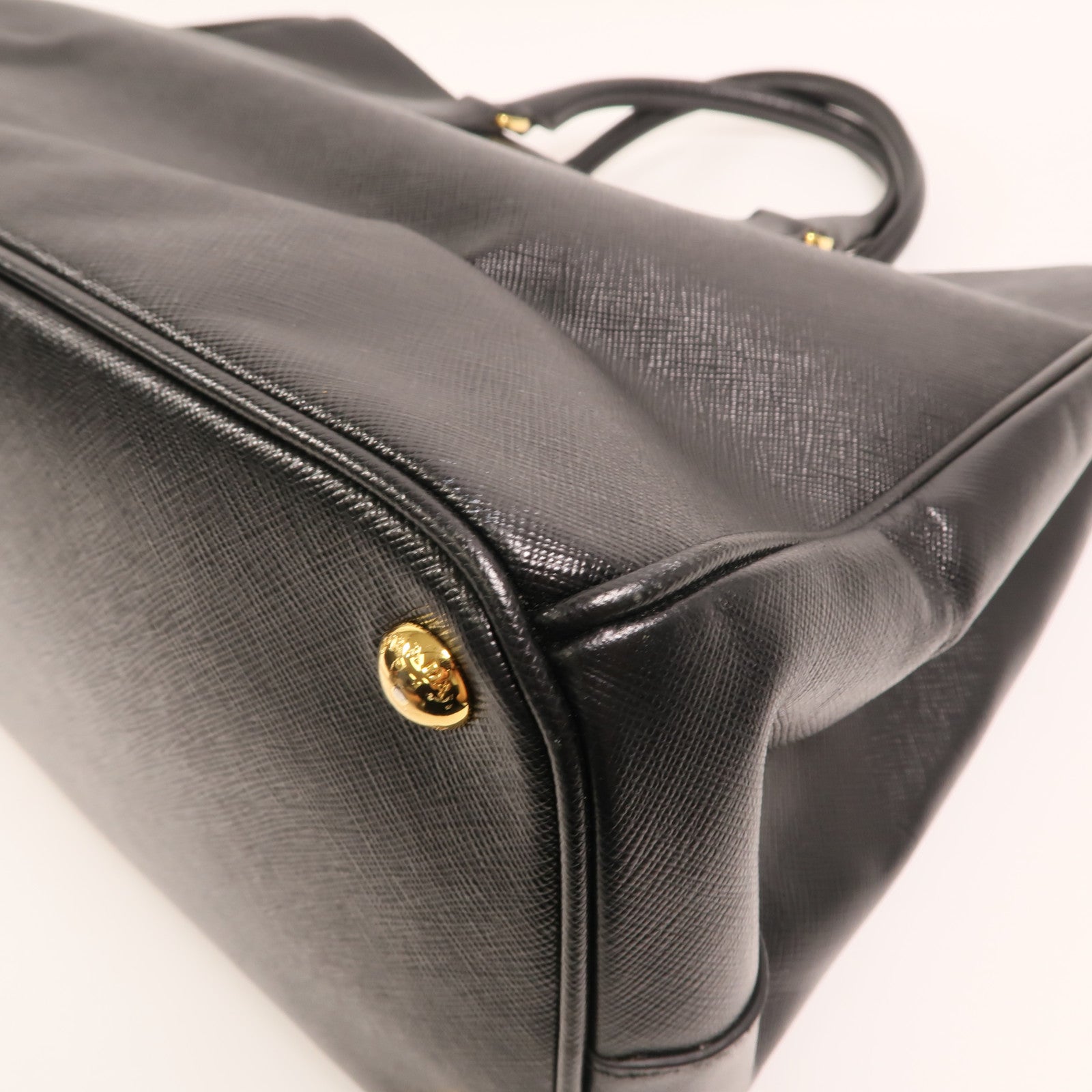 PRADA 牛皮皮革Saffiano Lux Tote Bag金扣手挽袋