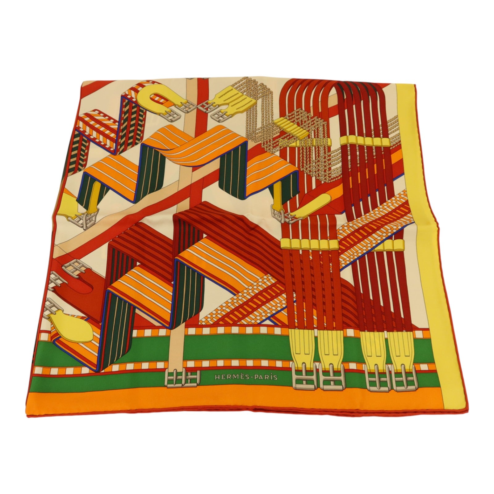 HERMES 絲質Scarf 90x90絲巾
