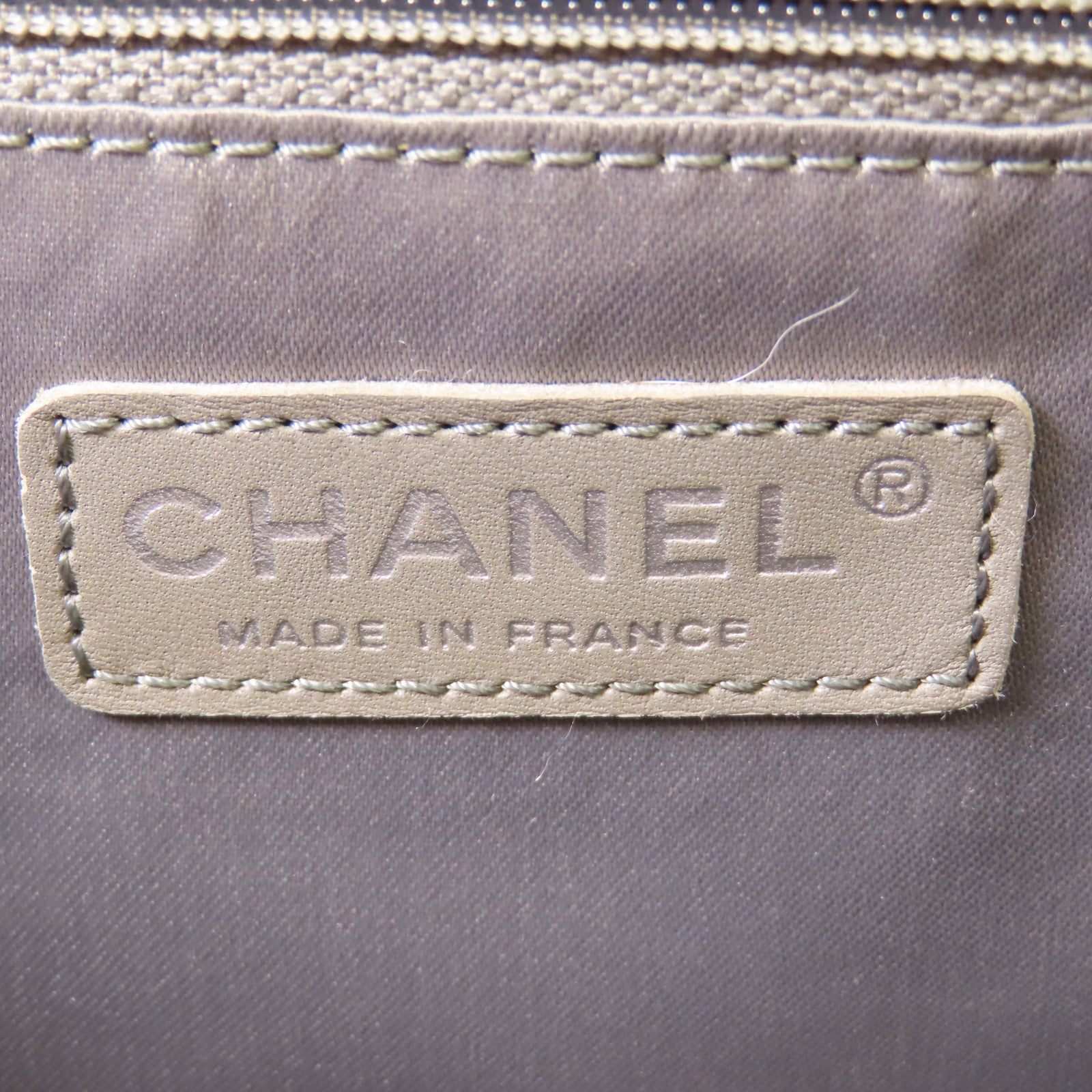 CHANEL 牛皮皮革Grand Shopping Tote Bag GST銀扣肩背袋