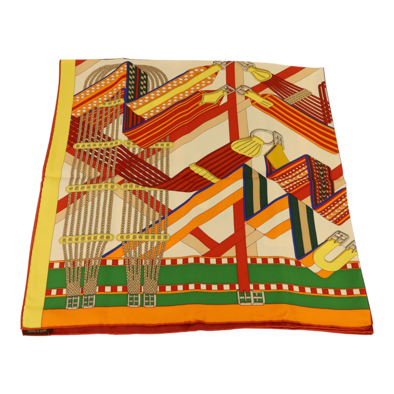 HERMES 絲質Scarf 90x90絲巾