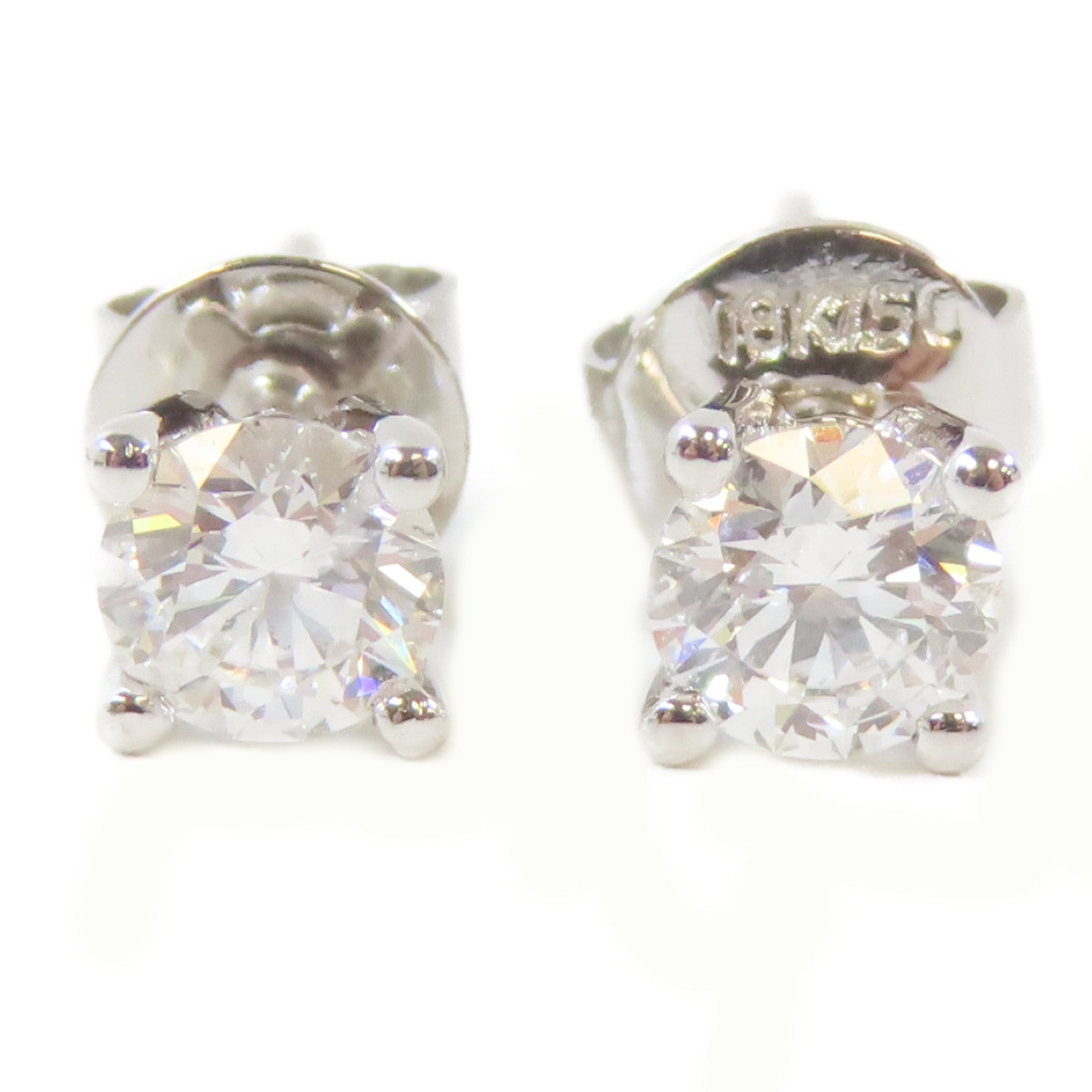 JEWELRY 【激減優惠】18K白金Diamond Earring0.31ct/0.30ct鑽石耳環