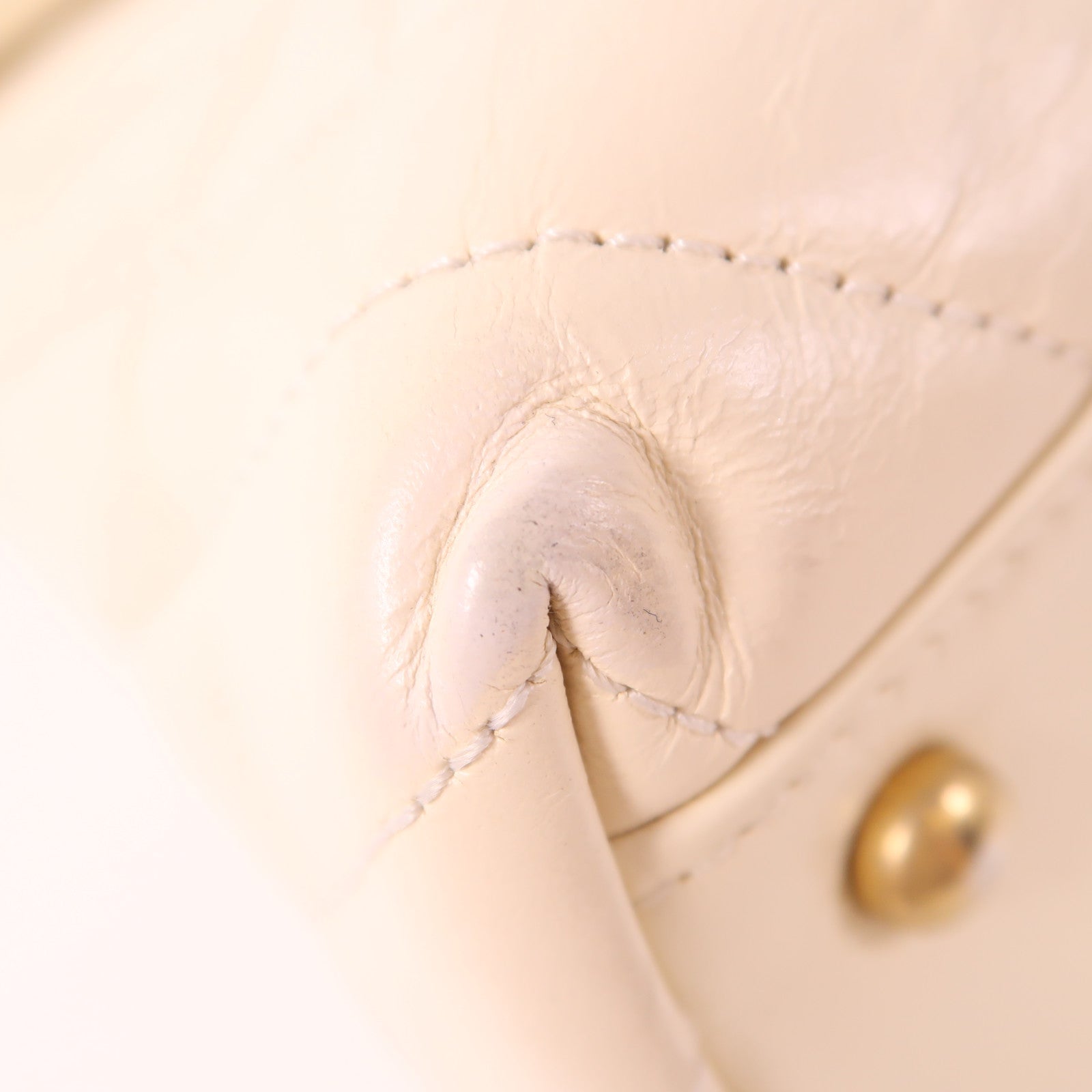 CHANEL 牛皮皮革/蜥蜴皮革Chevron CoCo Handle金扣手挽肩背兩用袋