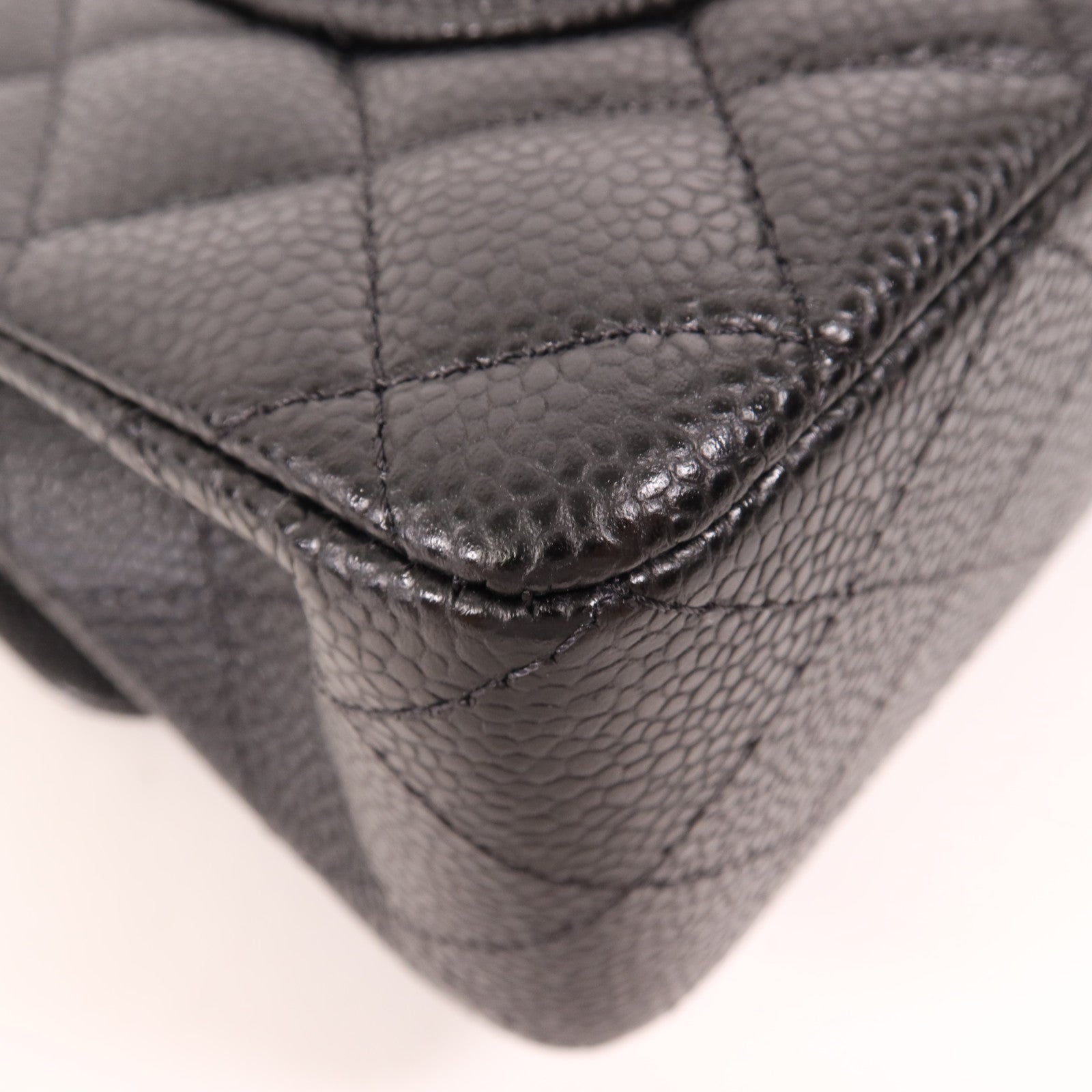 CHANEL 牛皮皮革Classic 23金扣鏈帶肩背袋