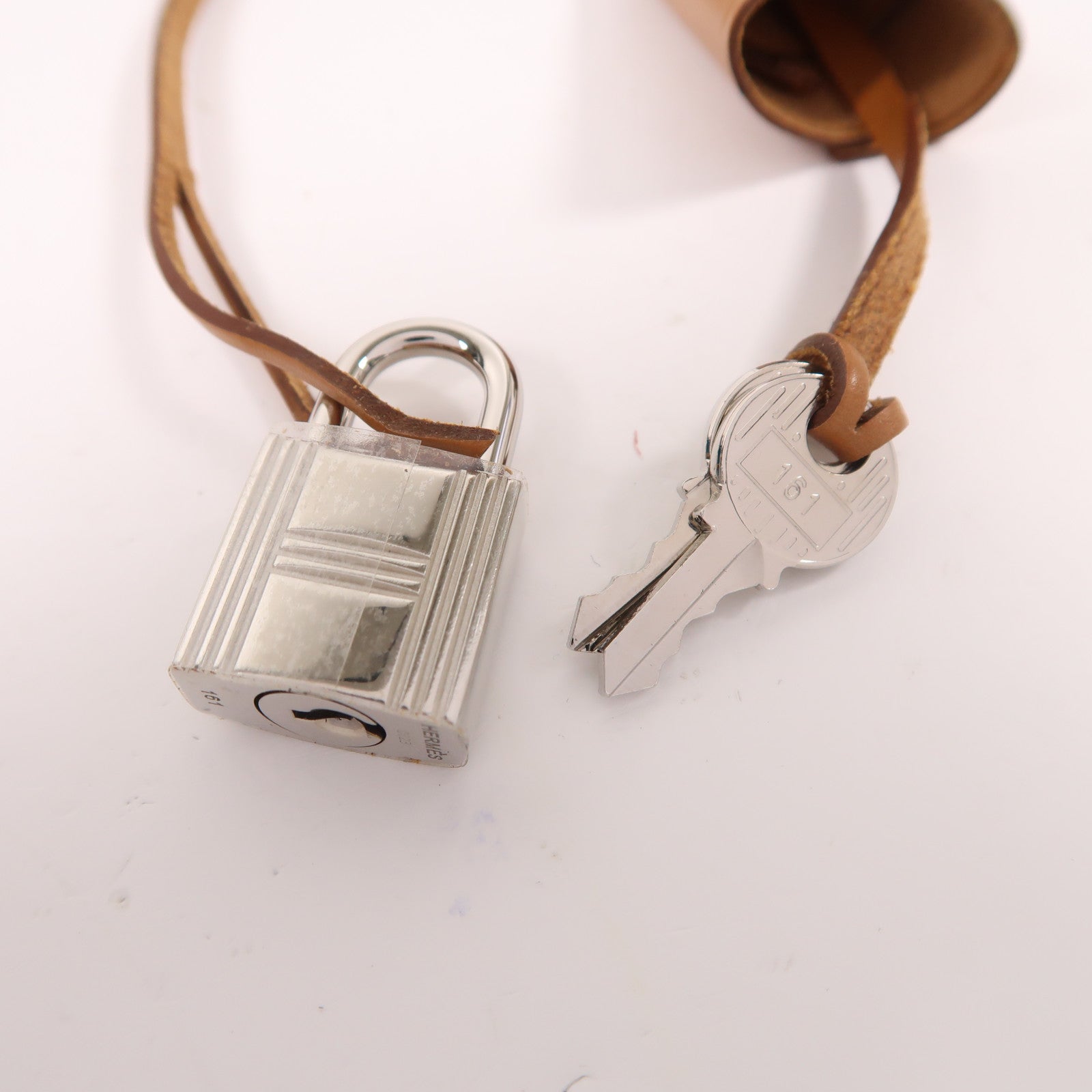 HERMES 帆布Herbag PM銀扣手挽肩背兩用袋Bleu Aztequ